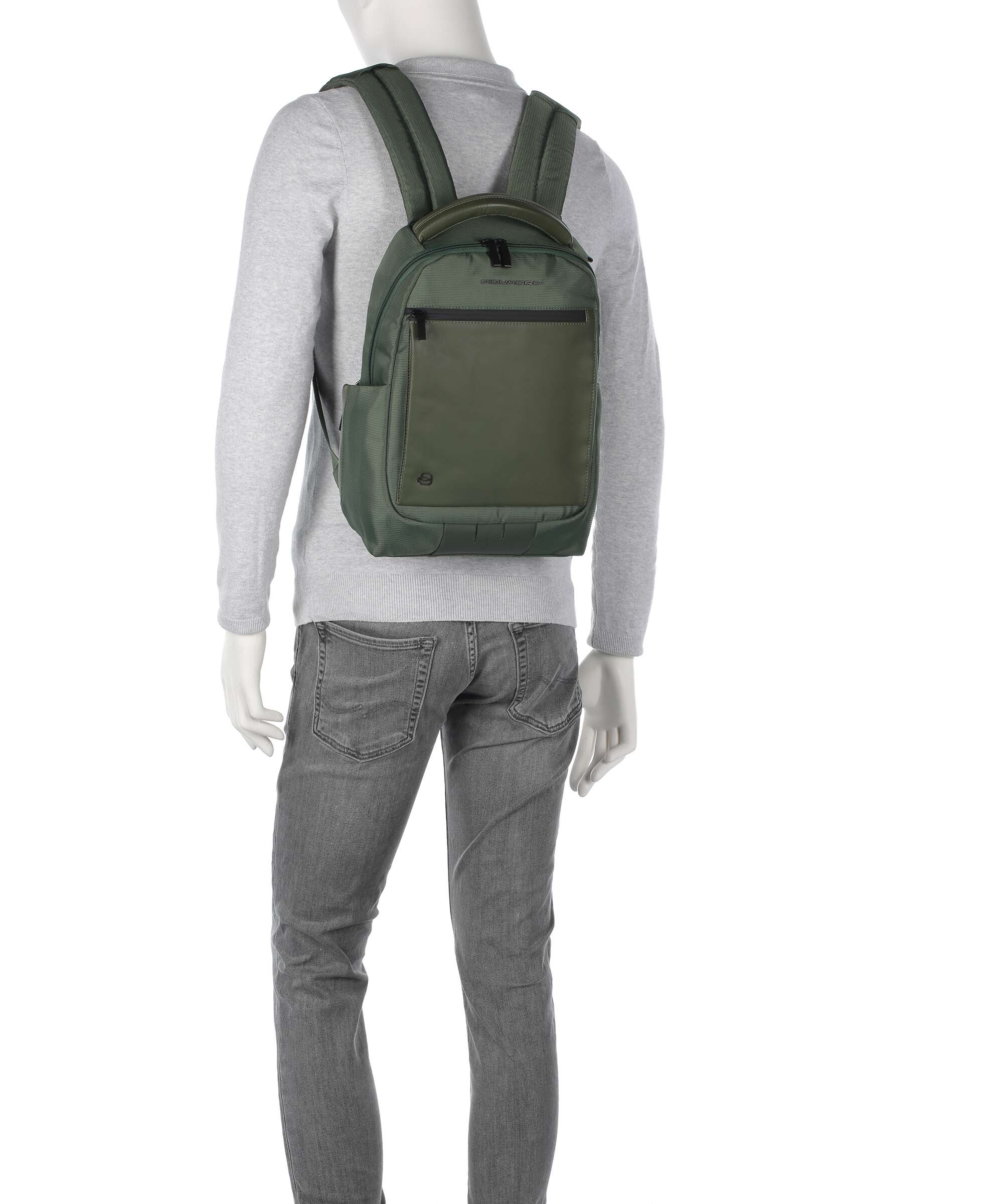Piquadro S136 Rugzak green - Image 3