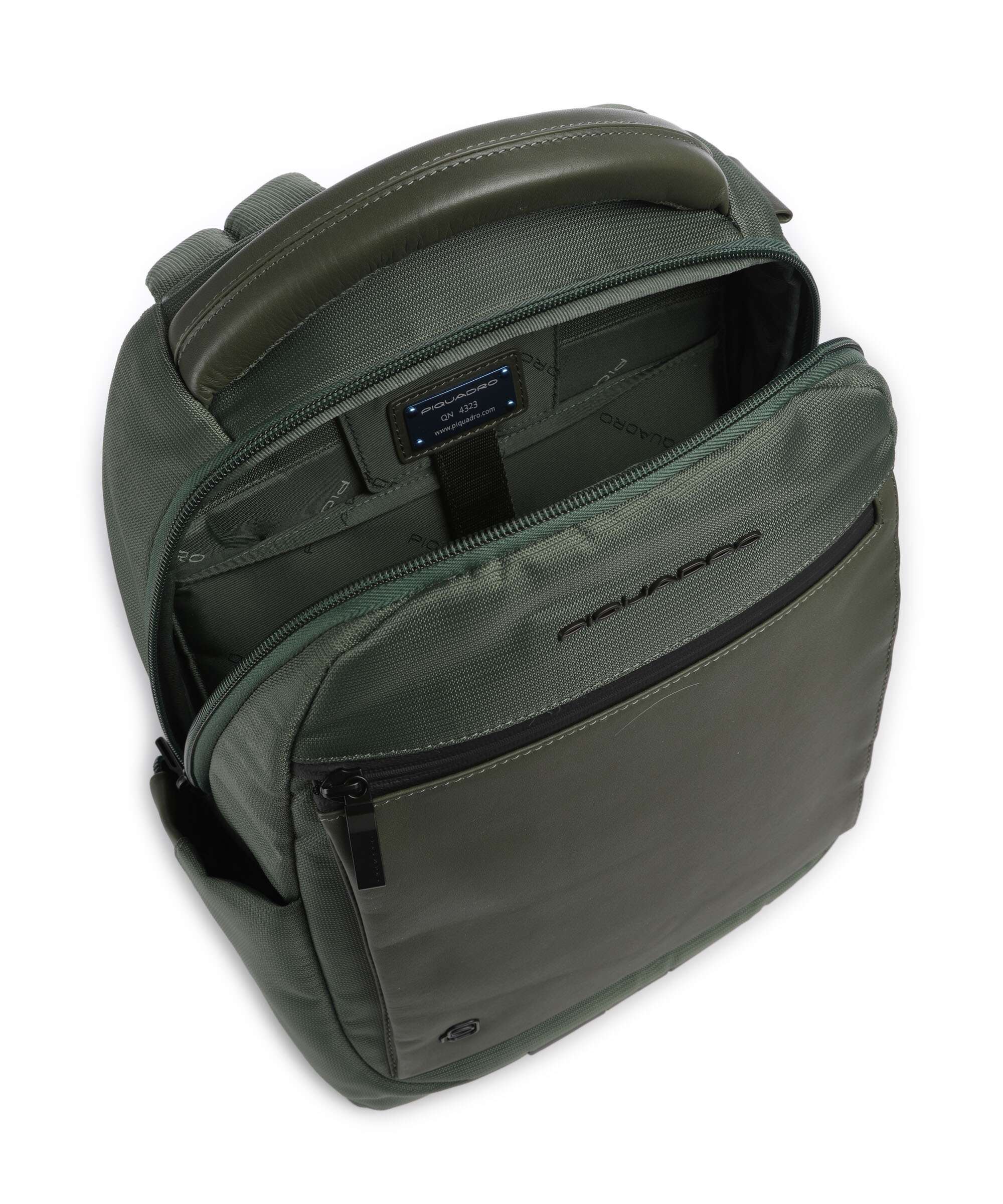 Piquadro S136 Rugzak green - Image 5