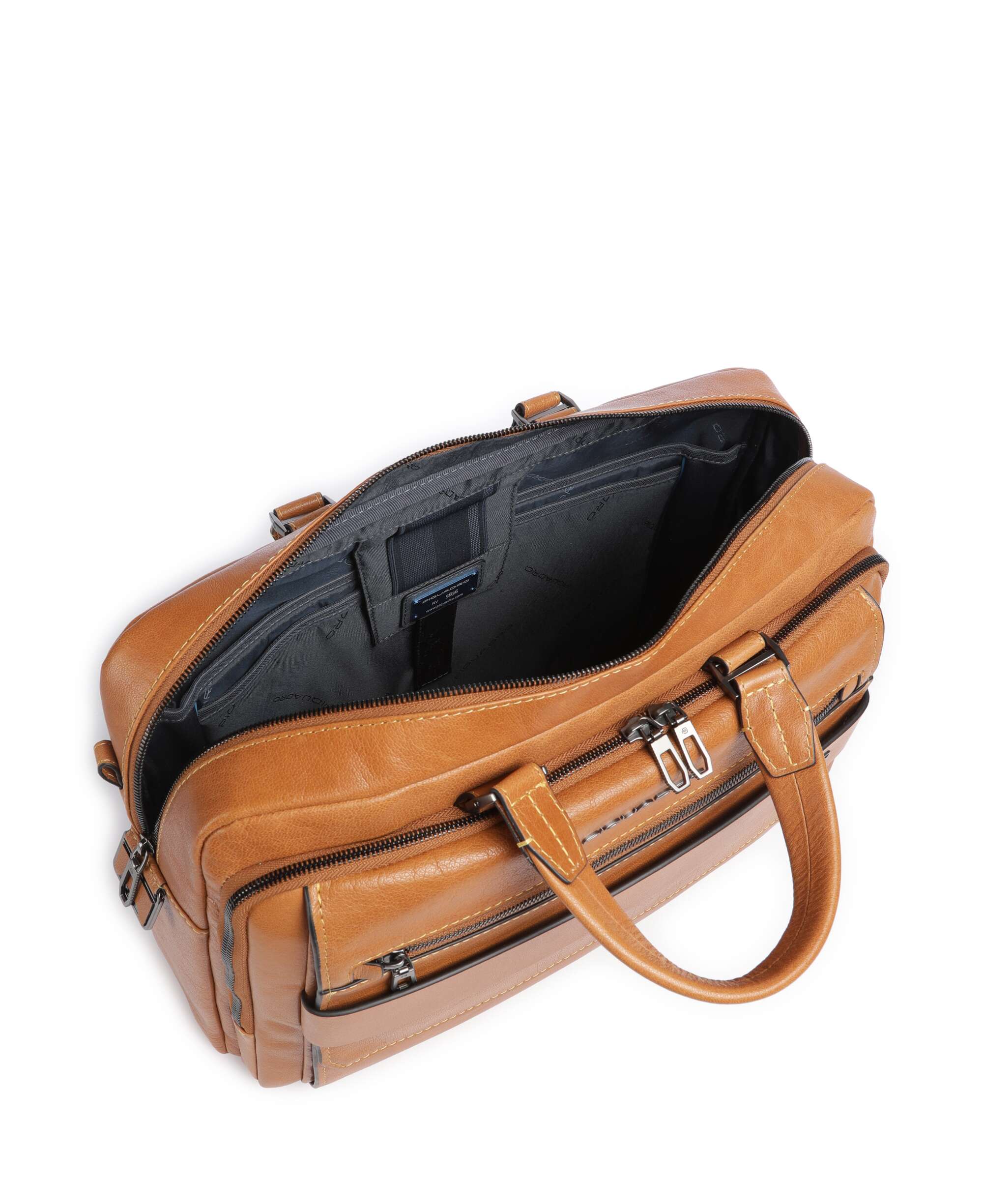 Piquadro Solm Aktetas beige - Image 7