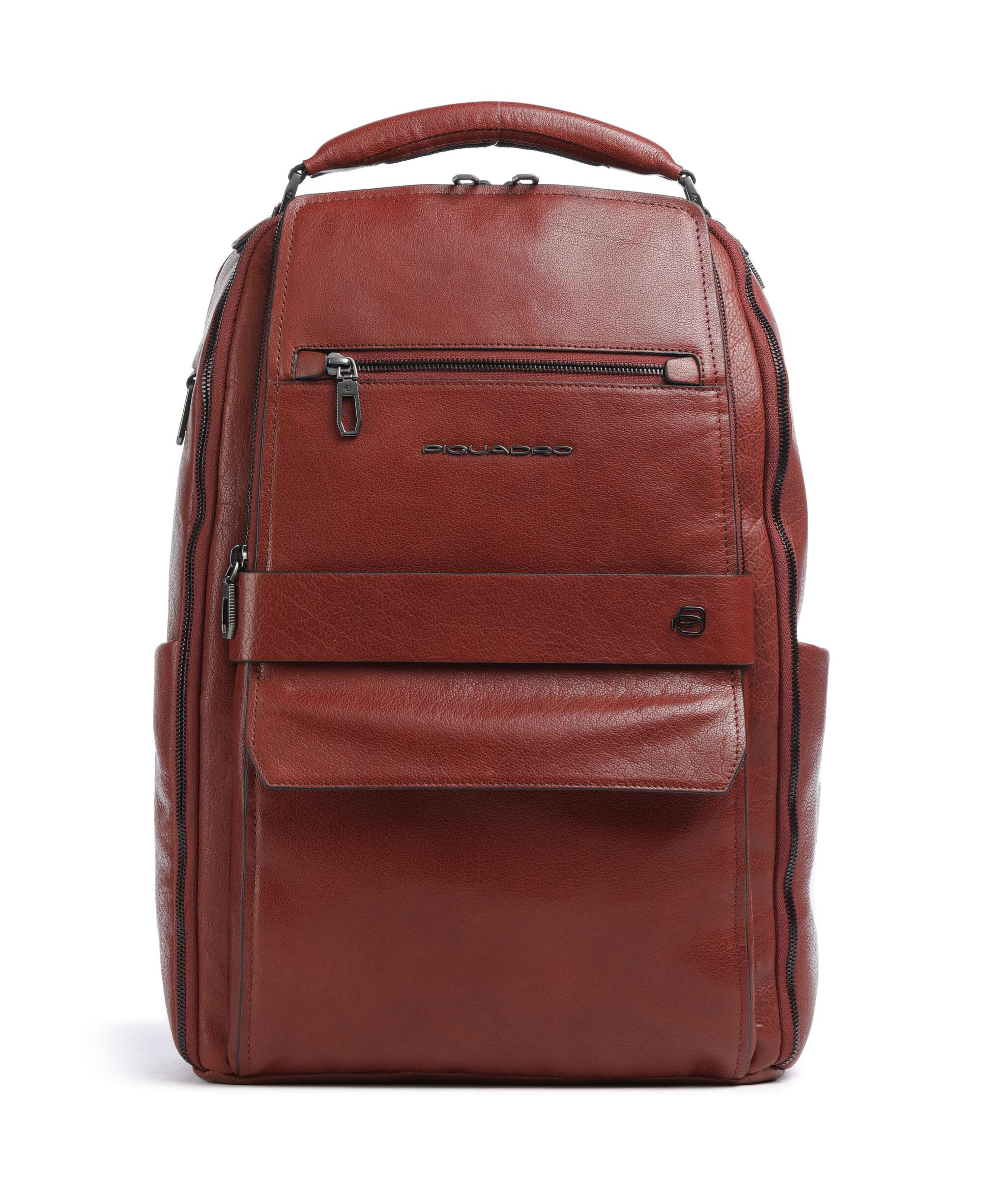 Piquadro Solm Laptop rugzak cuoio