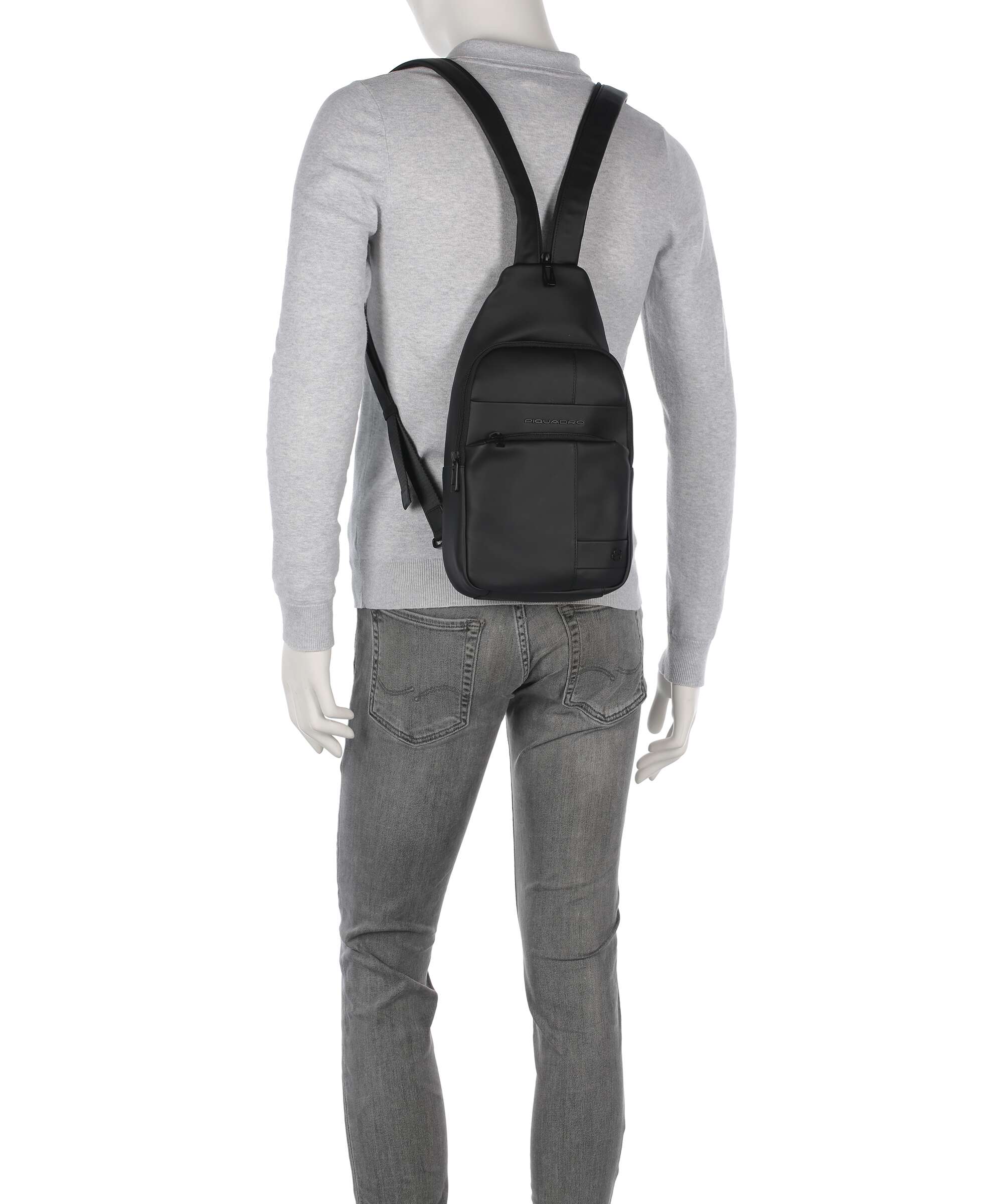 Piquadro W129W Sling rugzak nero - Image 4