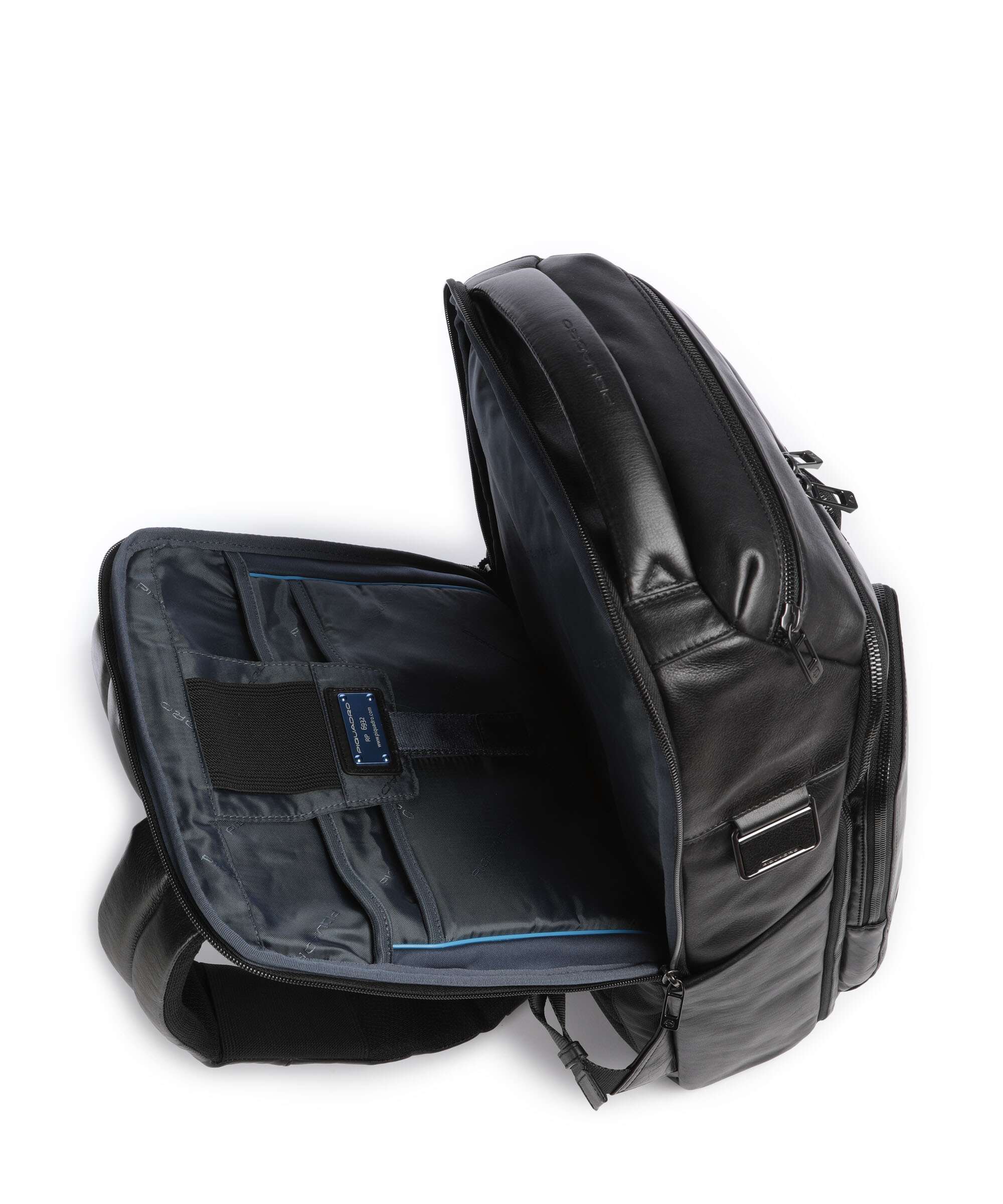 Piquadro W136 Rugzak nero - Image 4