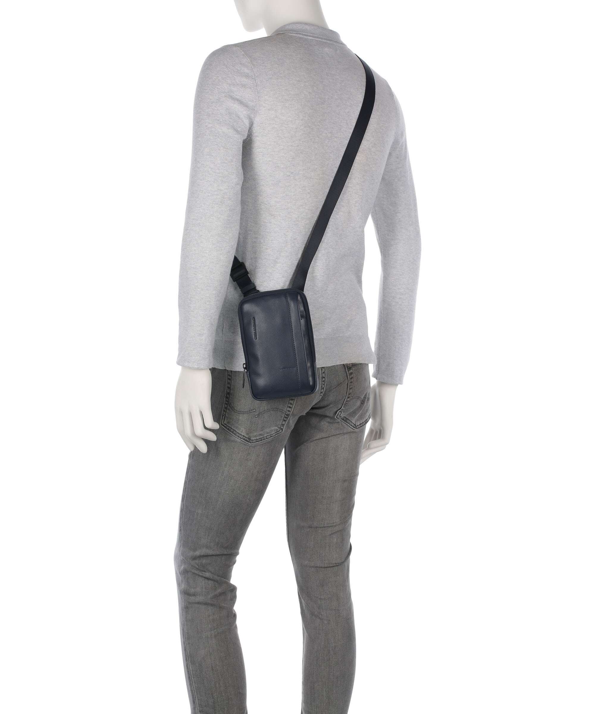 Piquadro W137 Crossbody tas blu - Image 4