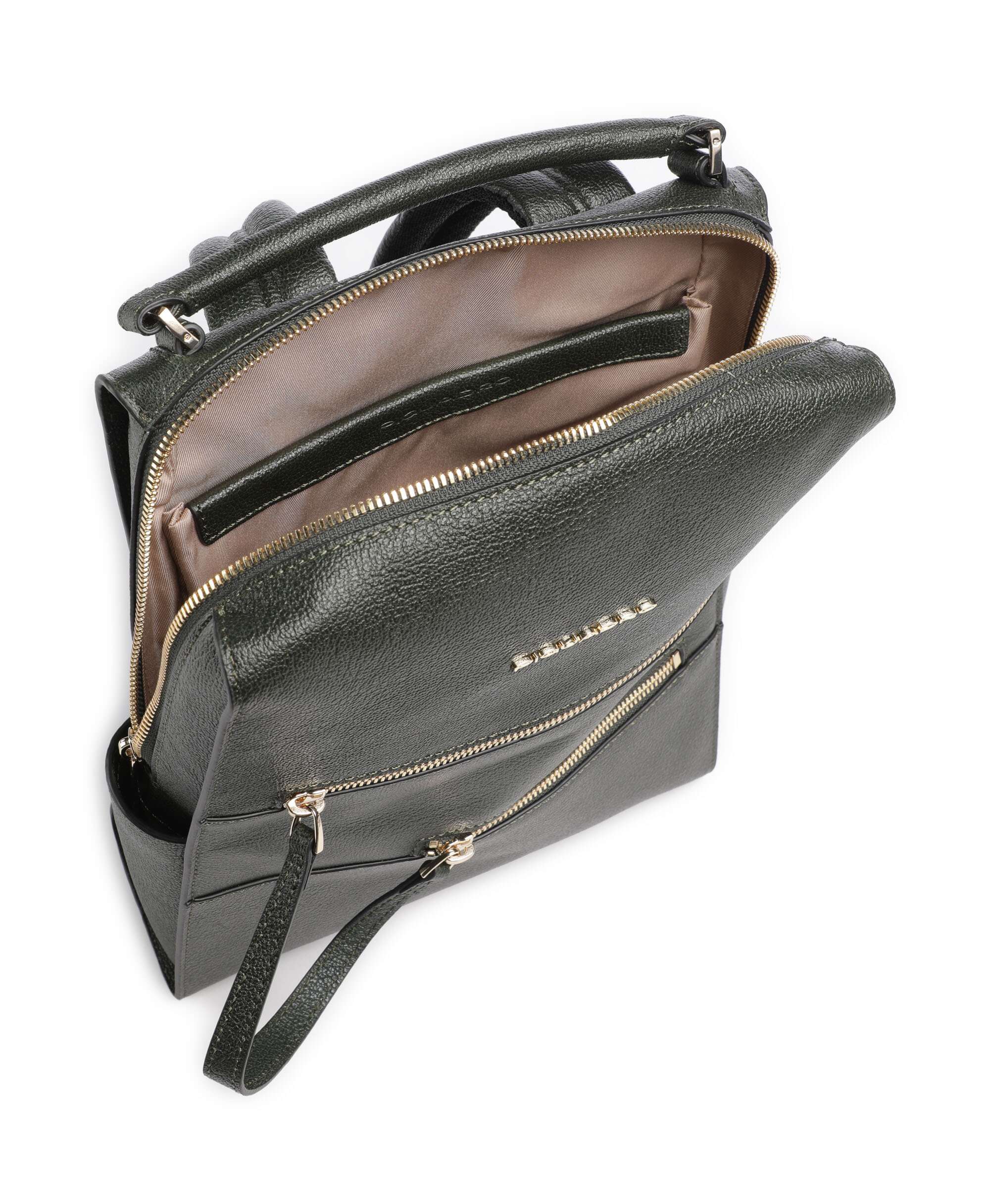 Piquadro W140 Rugzak verde - Image 5