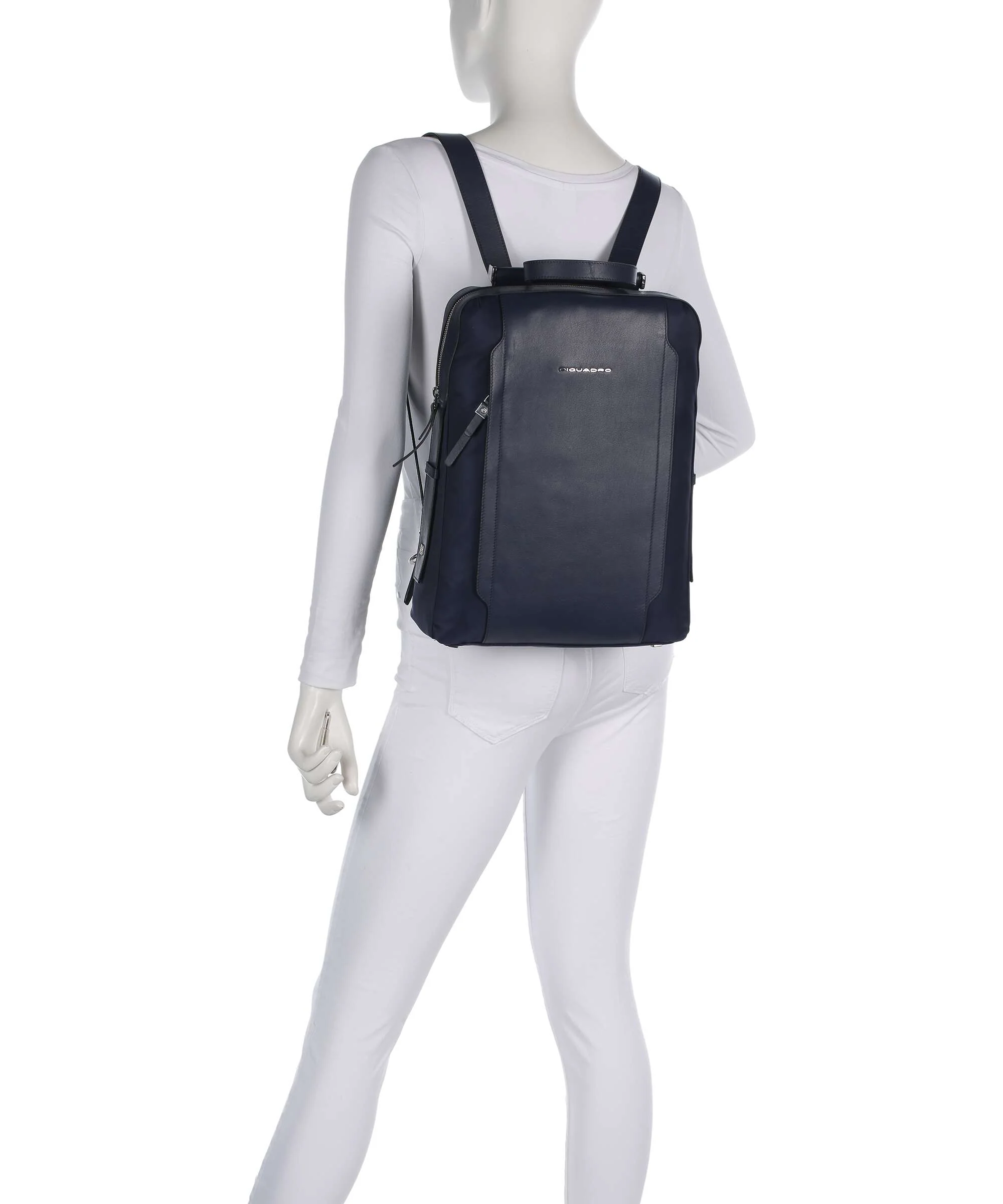 Piquadro W92T Rugzak blue - Image 3