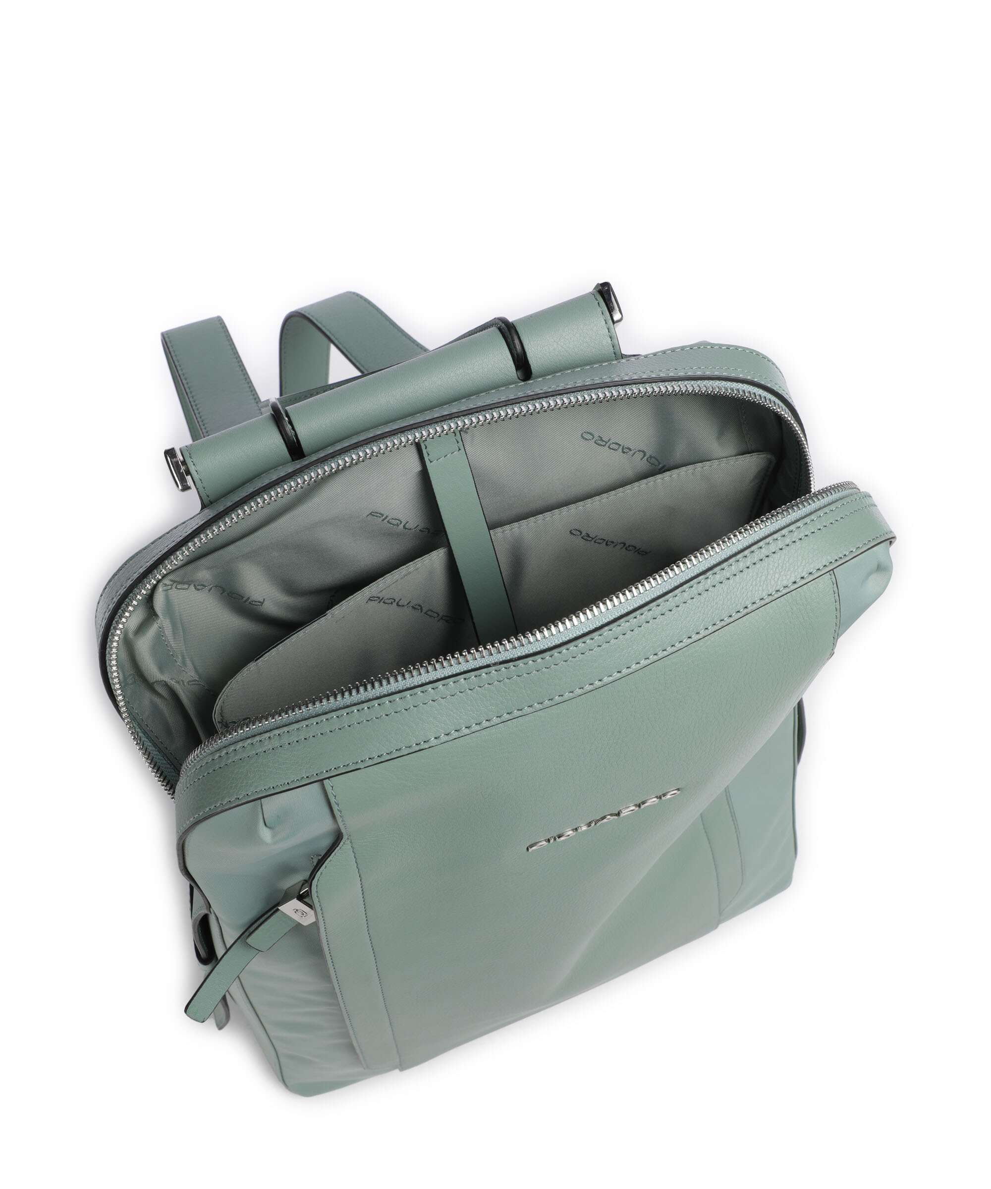 Piquadro W92T Rugzak green - Image 5