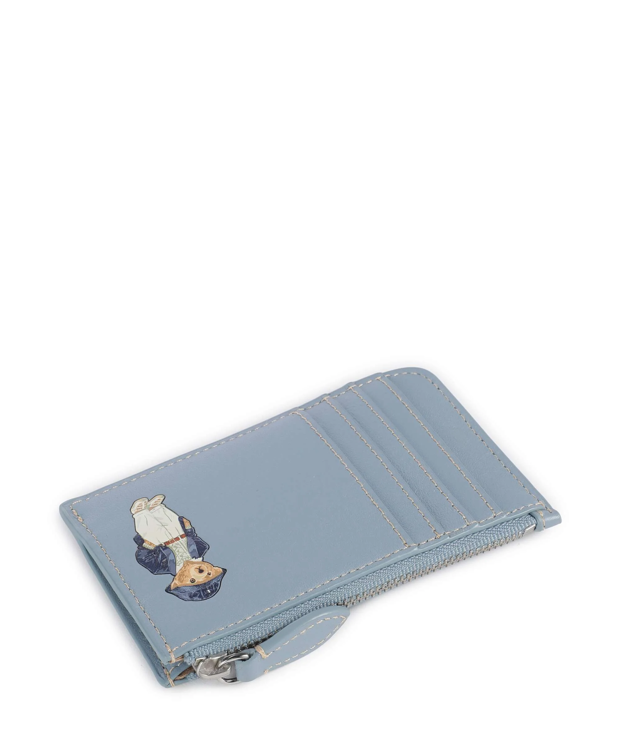 Polo Ralph Lauren Bear Creditcardhouder faded denim - Image 3