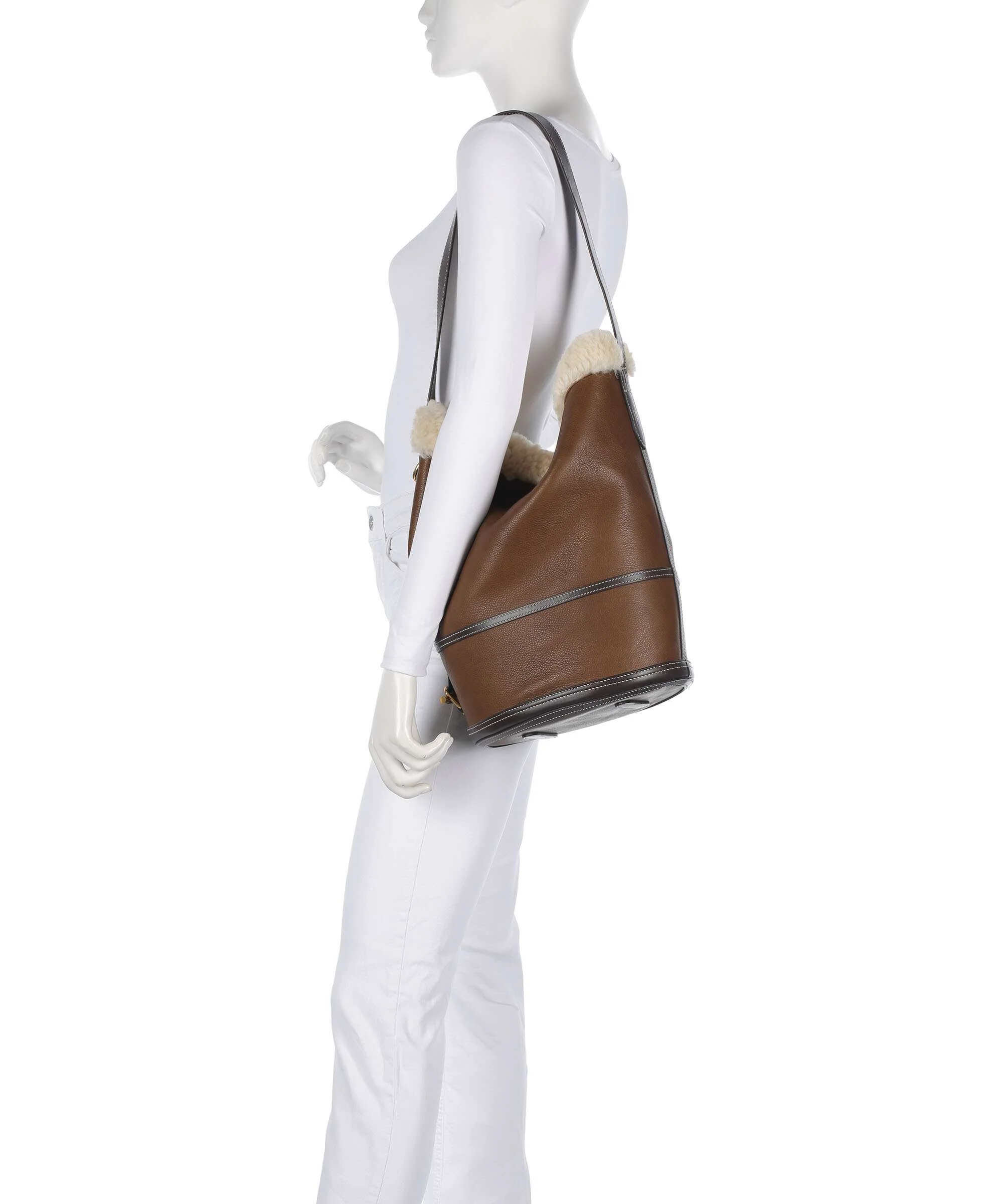 Polo Ralph Lauren Bellport Medium Emmertas luggage/cream - Image 3