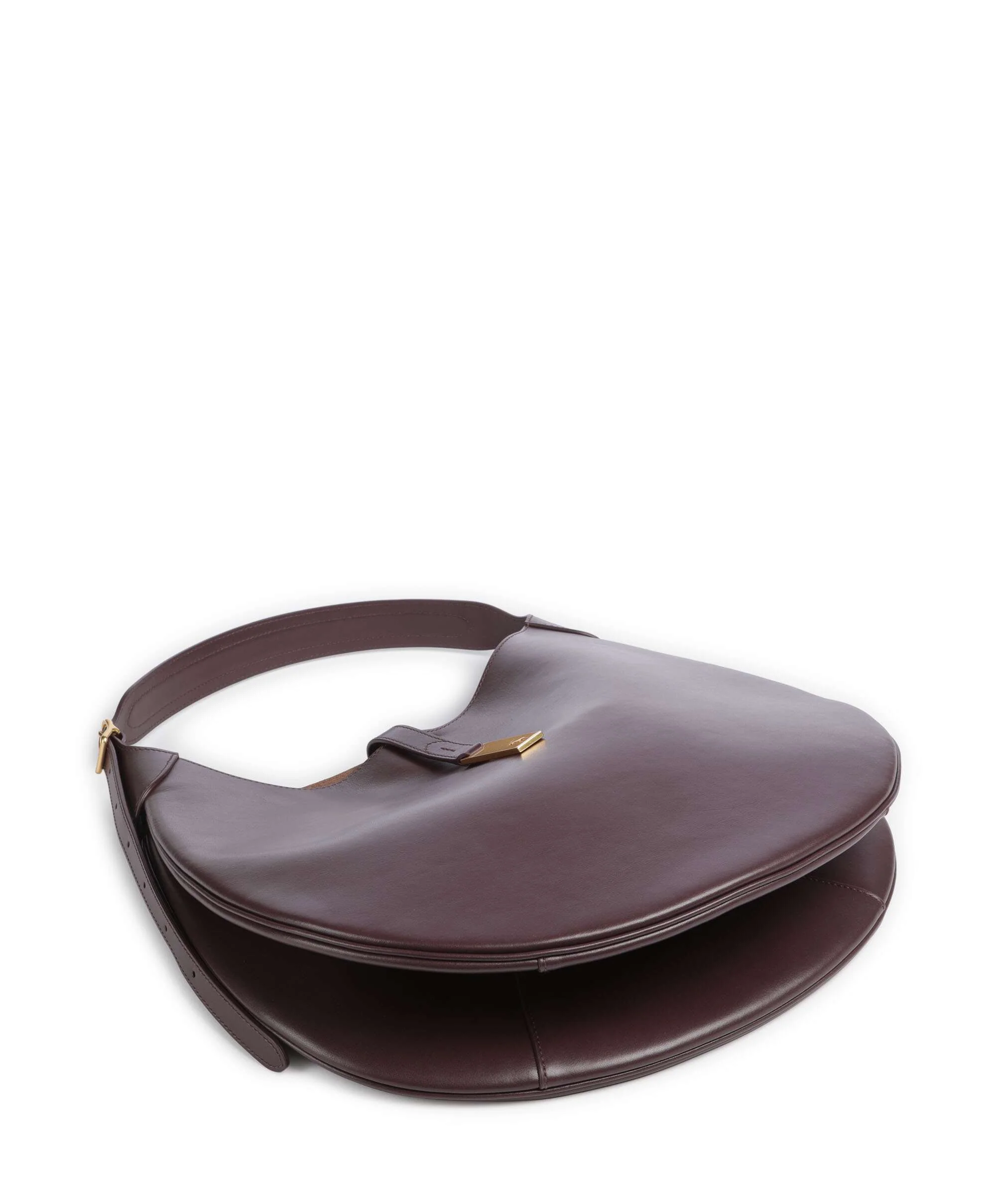 Polo Ralph Lauren ID Collection Medium Hobo tas midnight merlot - Image 4