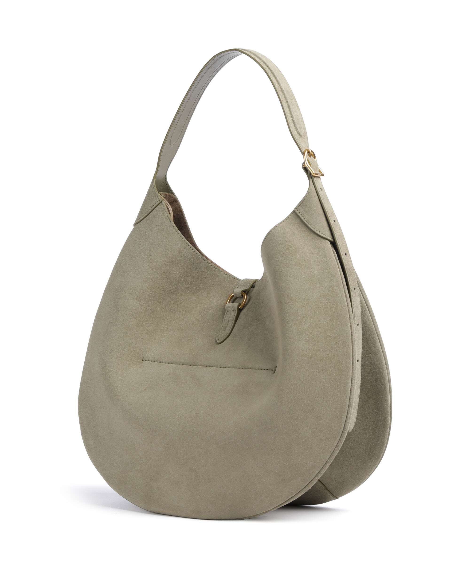 Polo Ralph Lauren ID Collection Medium Hobo tas light olive - Image 2