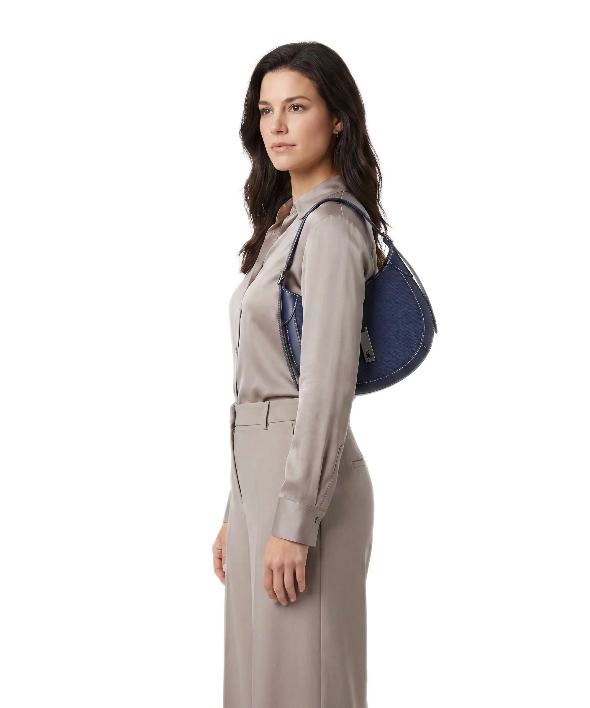 Polo Ralph Lauren ID Collection Small Hobo tas night - Image 3