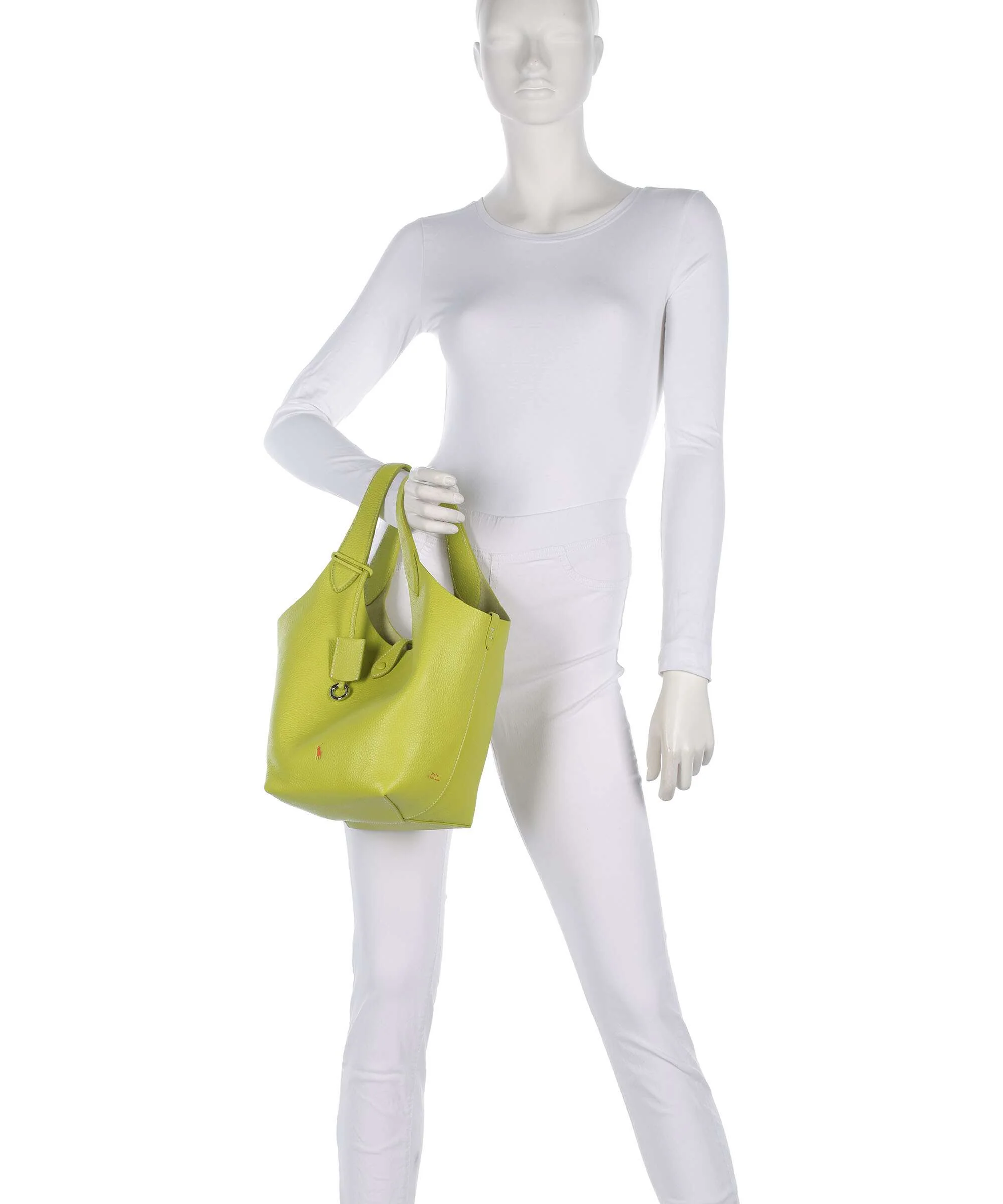 Polo Ralph Lauren Play Medium Handtas limeade - Image 3