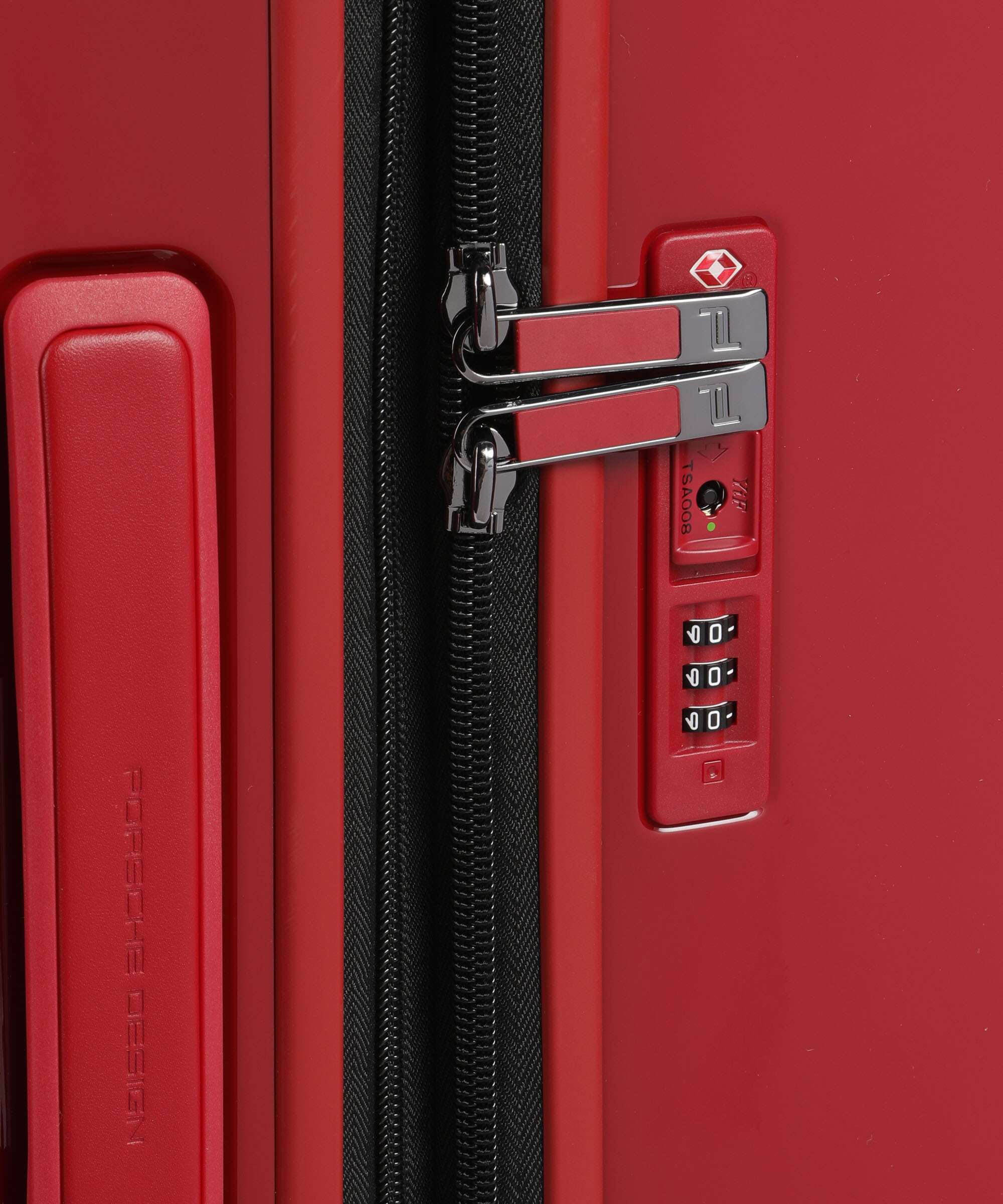 Porsche Design Roadster HC Trolley (4 wielen) carmine red - Image 3
