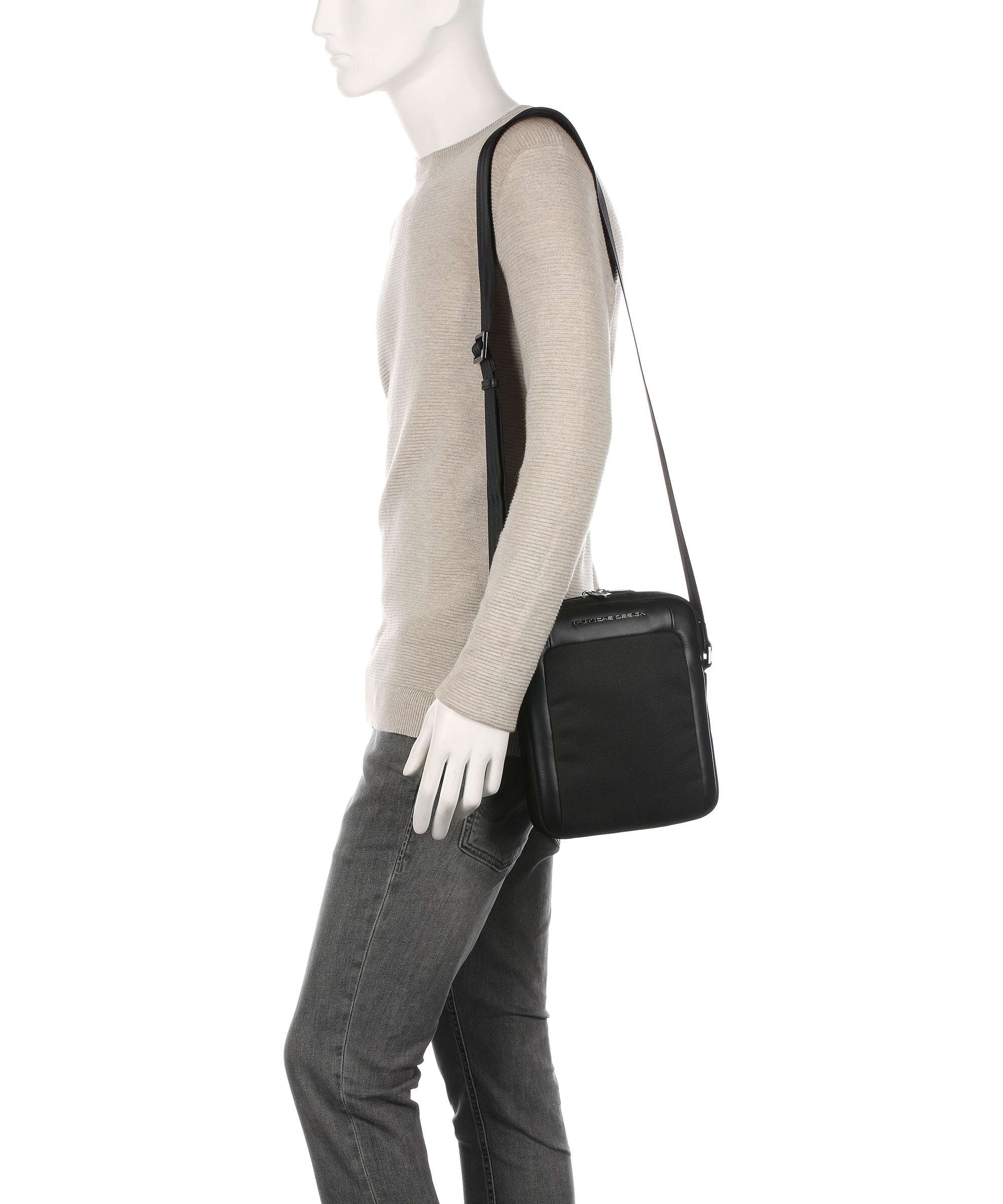 Porsche Design Roadster Nylon Crossbody tas black - Image 3