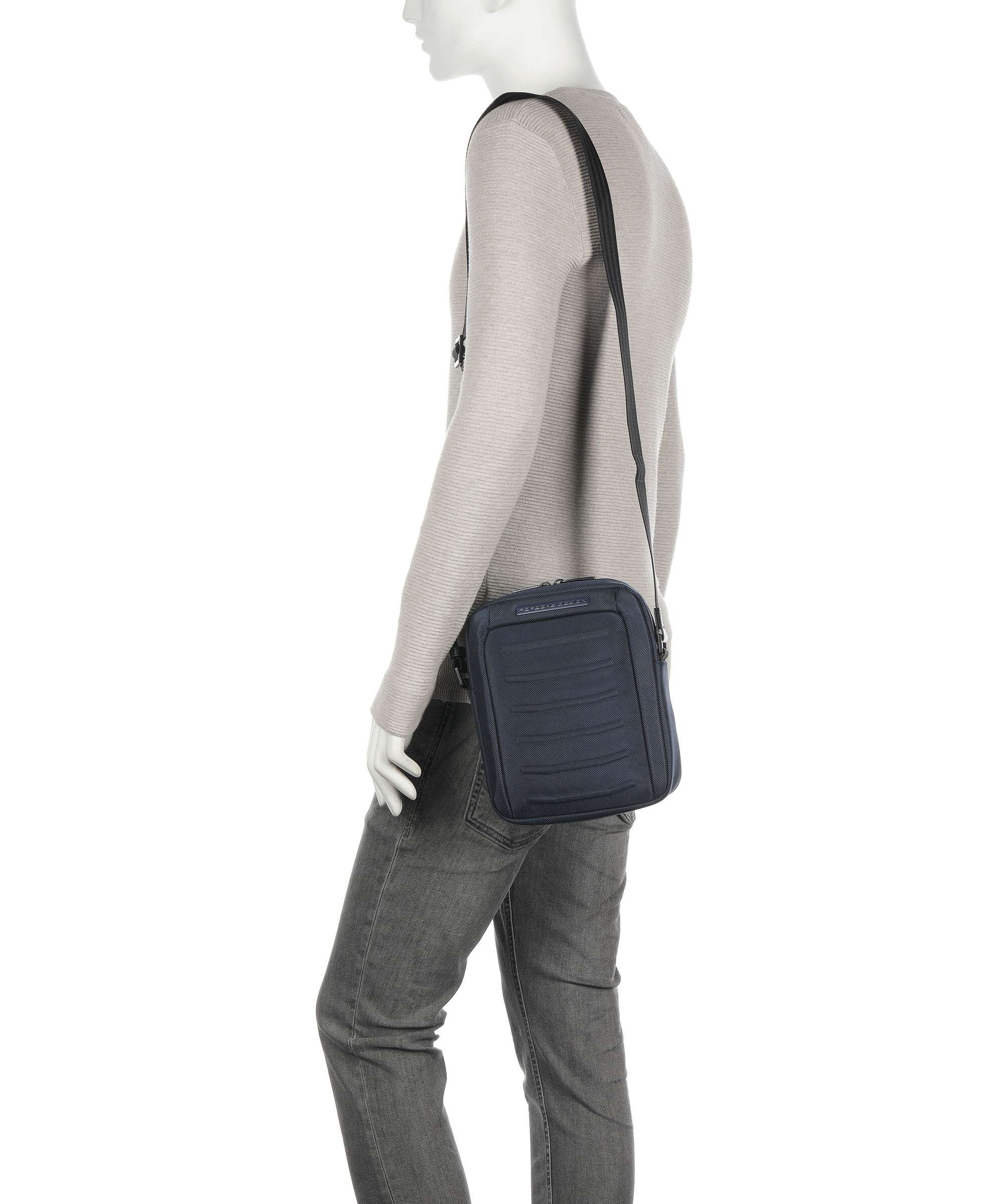 Porsche Design Roadster Pro Crossbody tas blue - Image 3