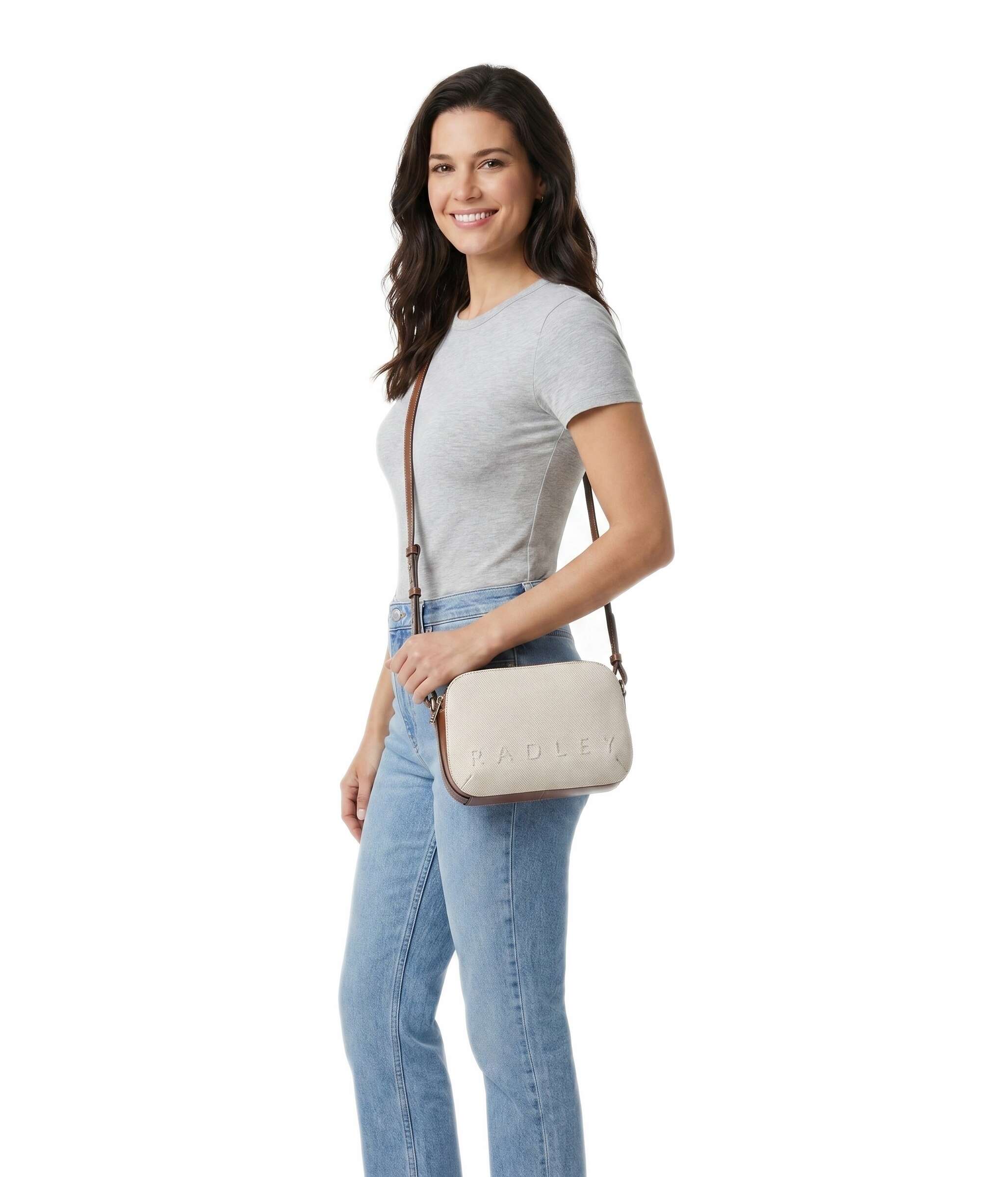 Radley London Dukes Place Medium Crossbody tas natural - Image 3