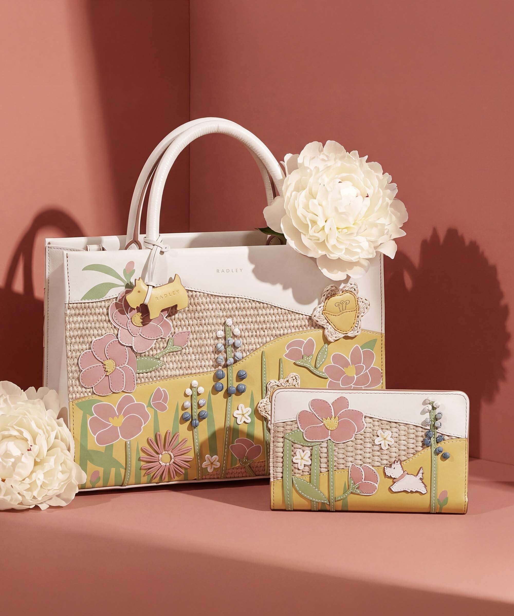 Radley London Spring Blooms Handtas salt - Image 2