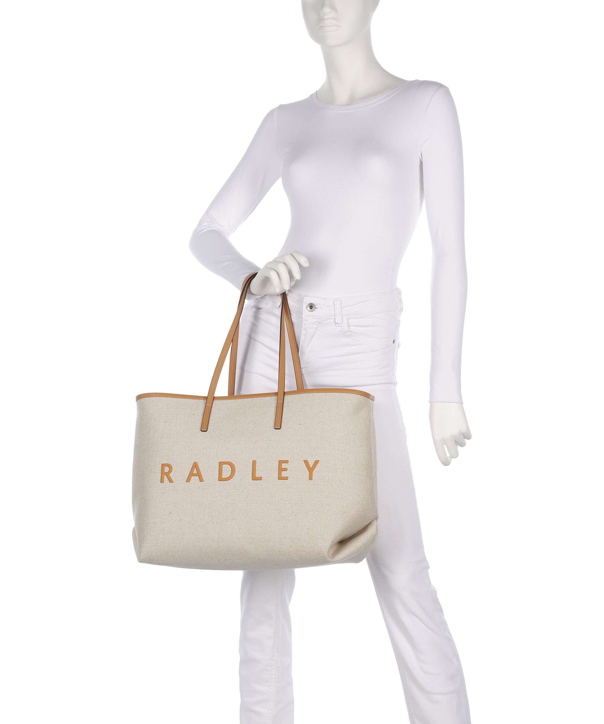 Radley London Sutherland Row Boodschappentas saddle - Image 3