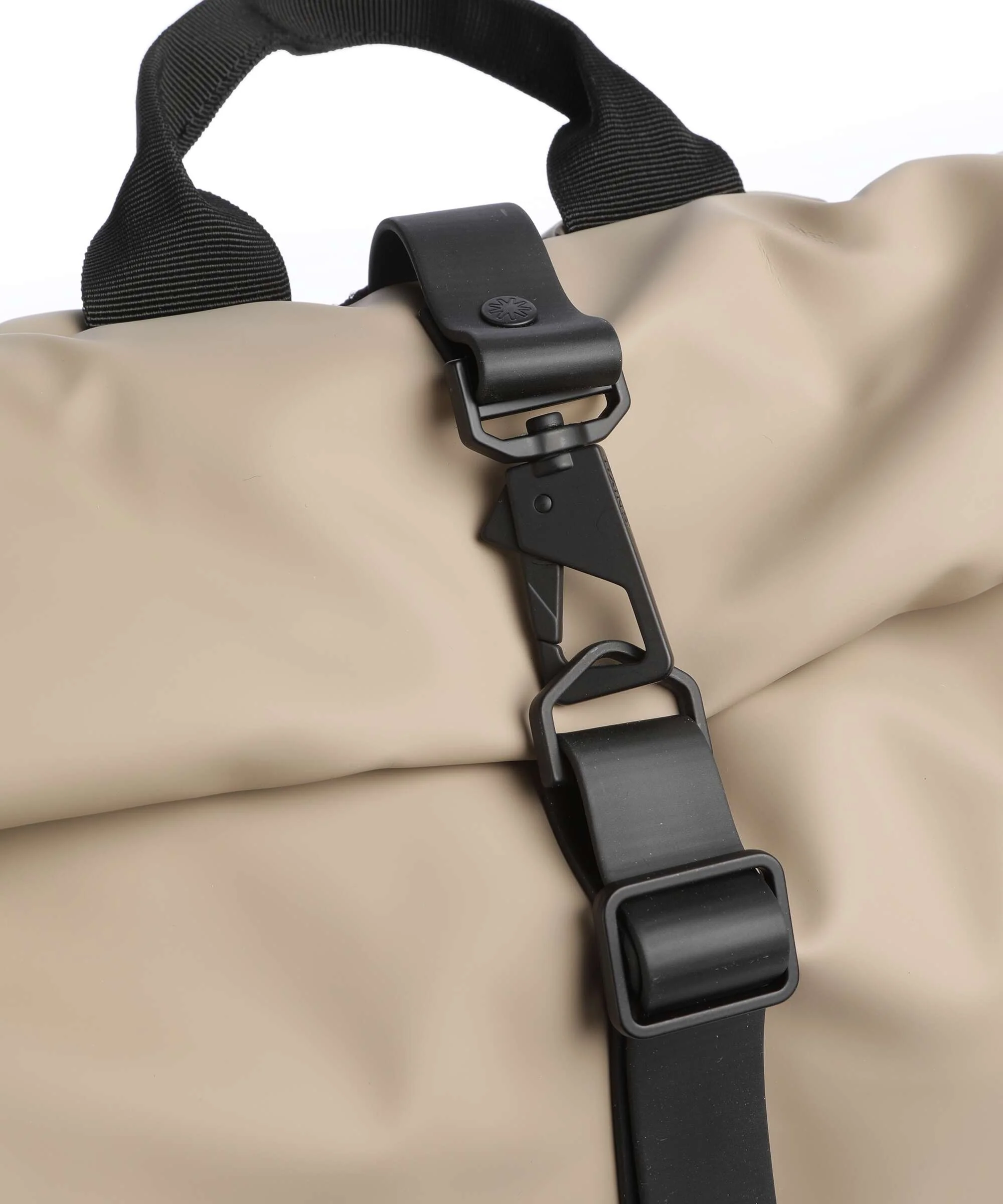Rains Large Rolltop rugzak beige - Image 5