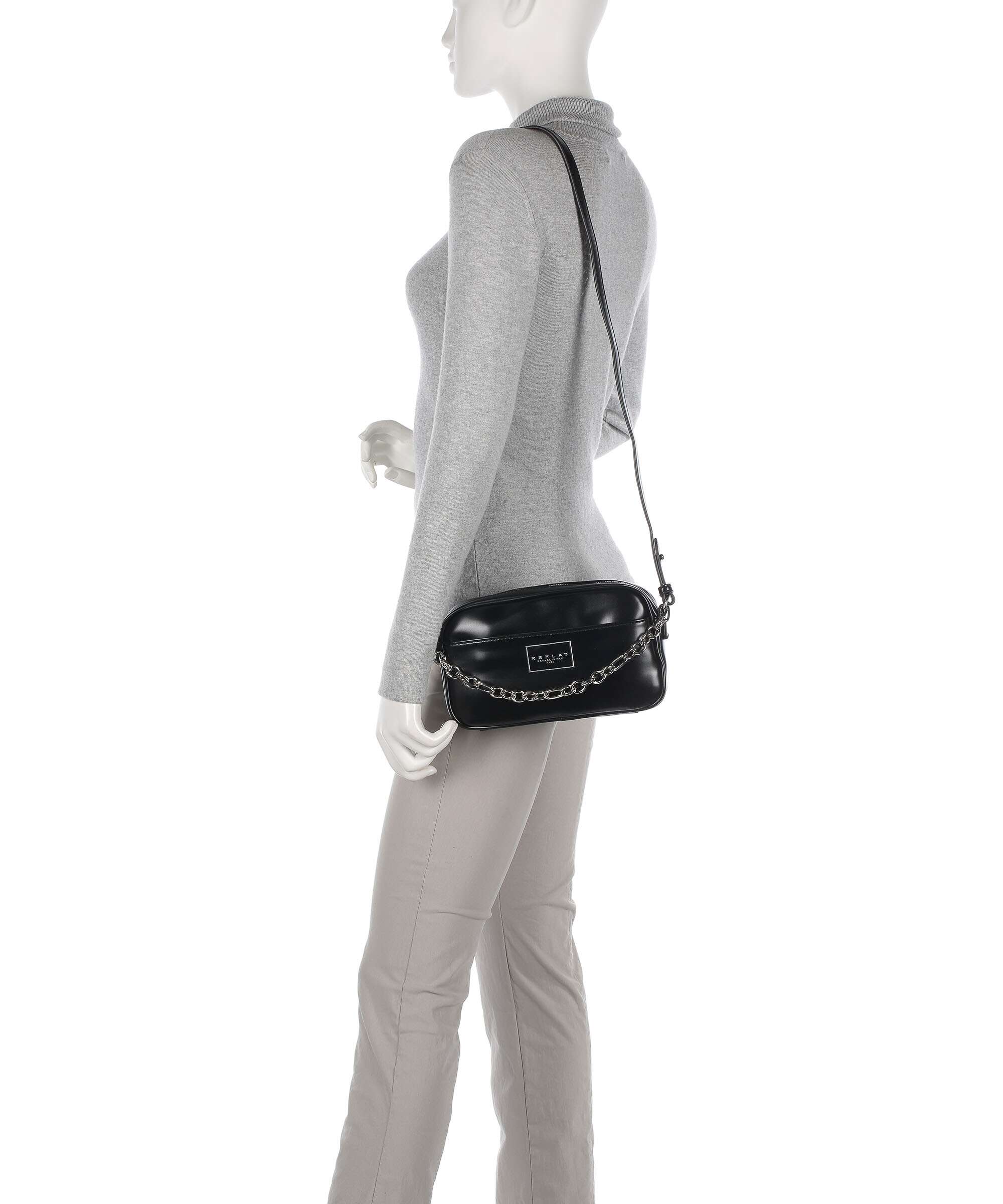 Replay Crossbody tas black - Image 3