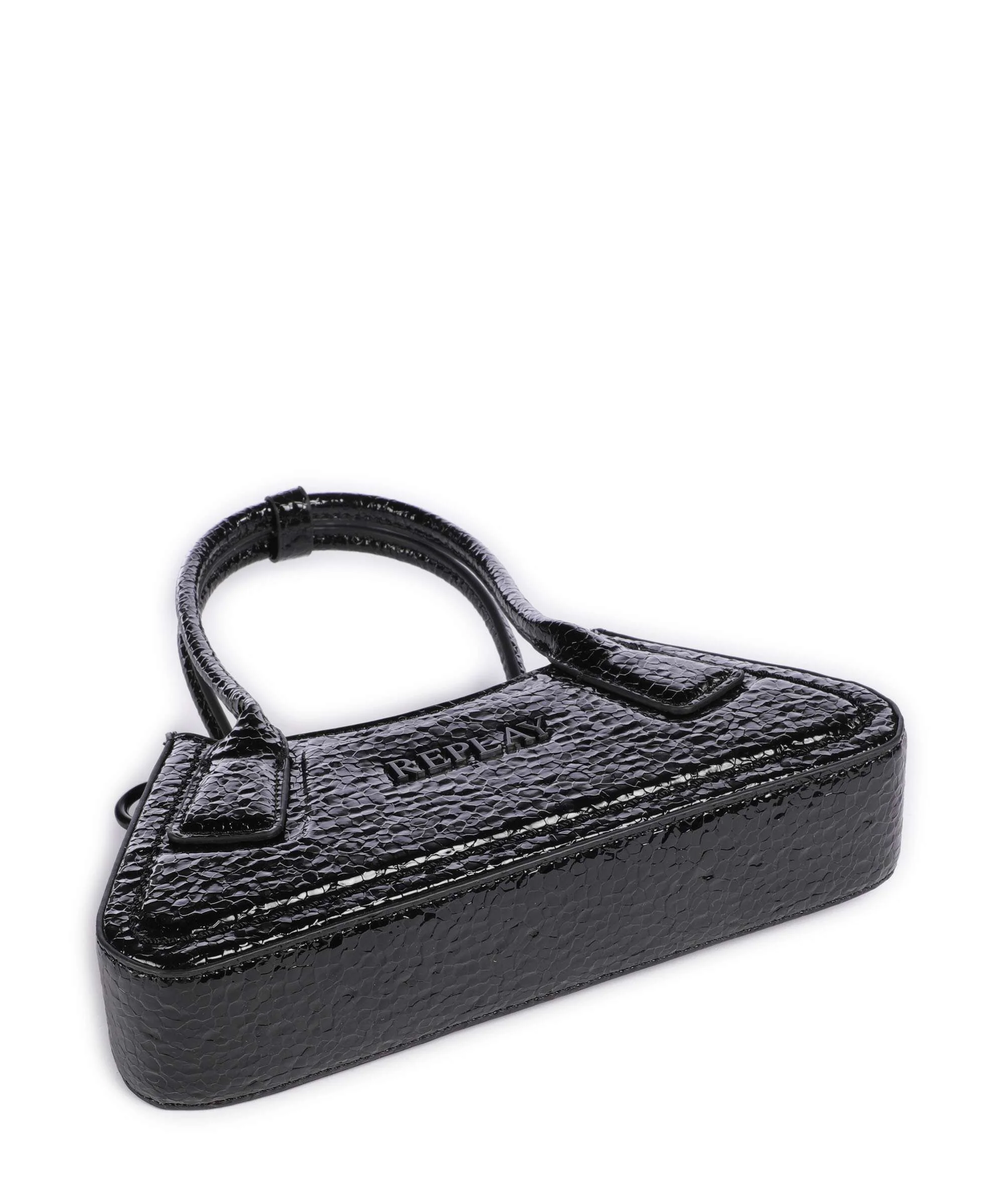 Replay Schoudertas shiny black - Image 6