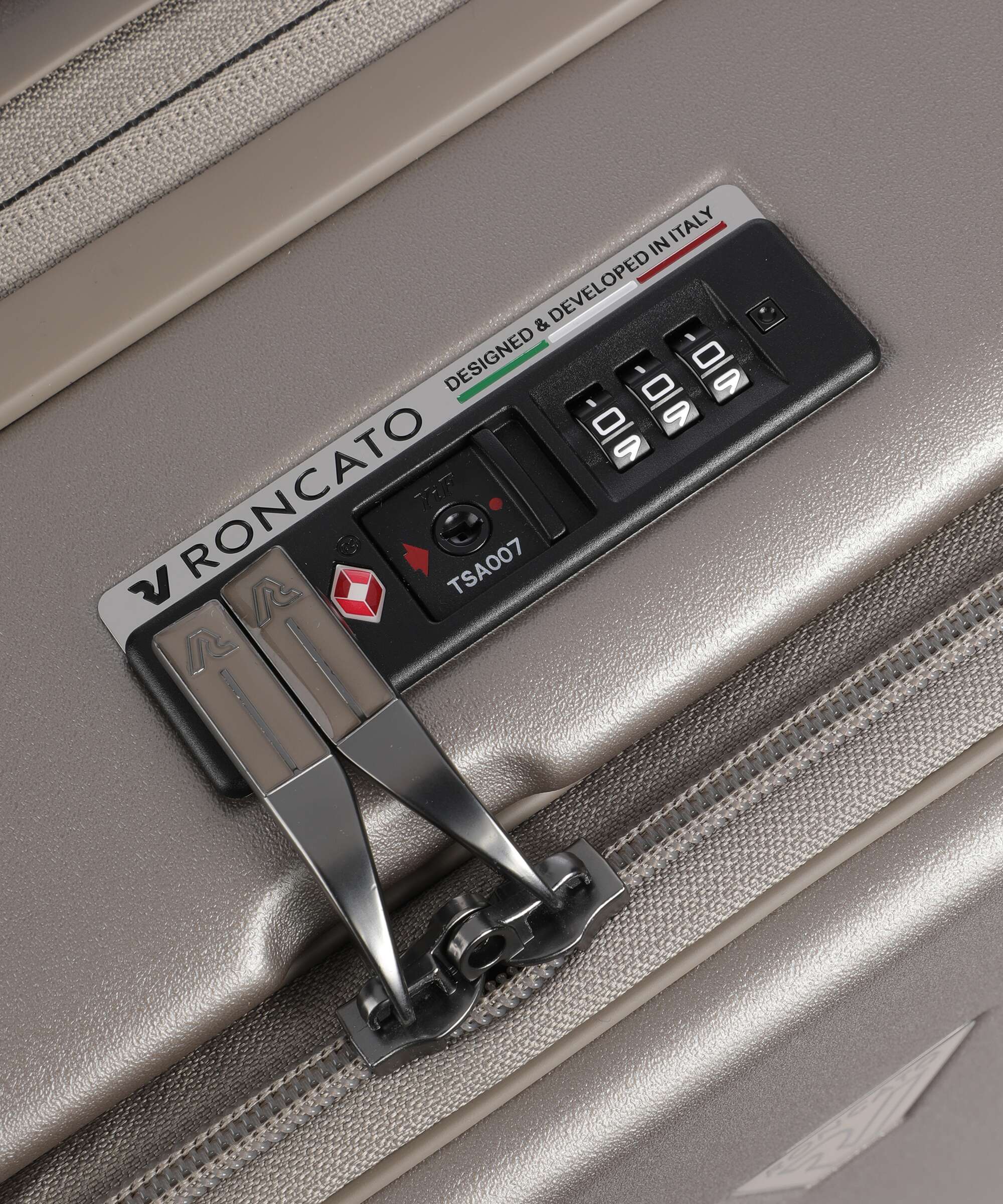 Roncato Florence Trolley (4 wielen) champagne - Image 3