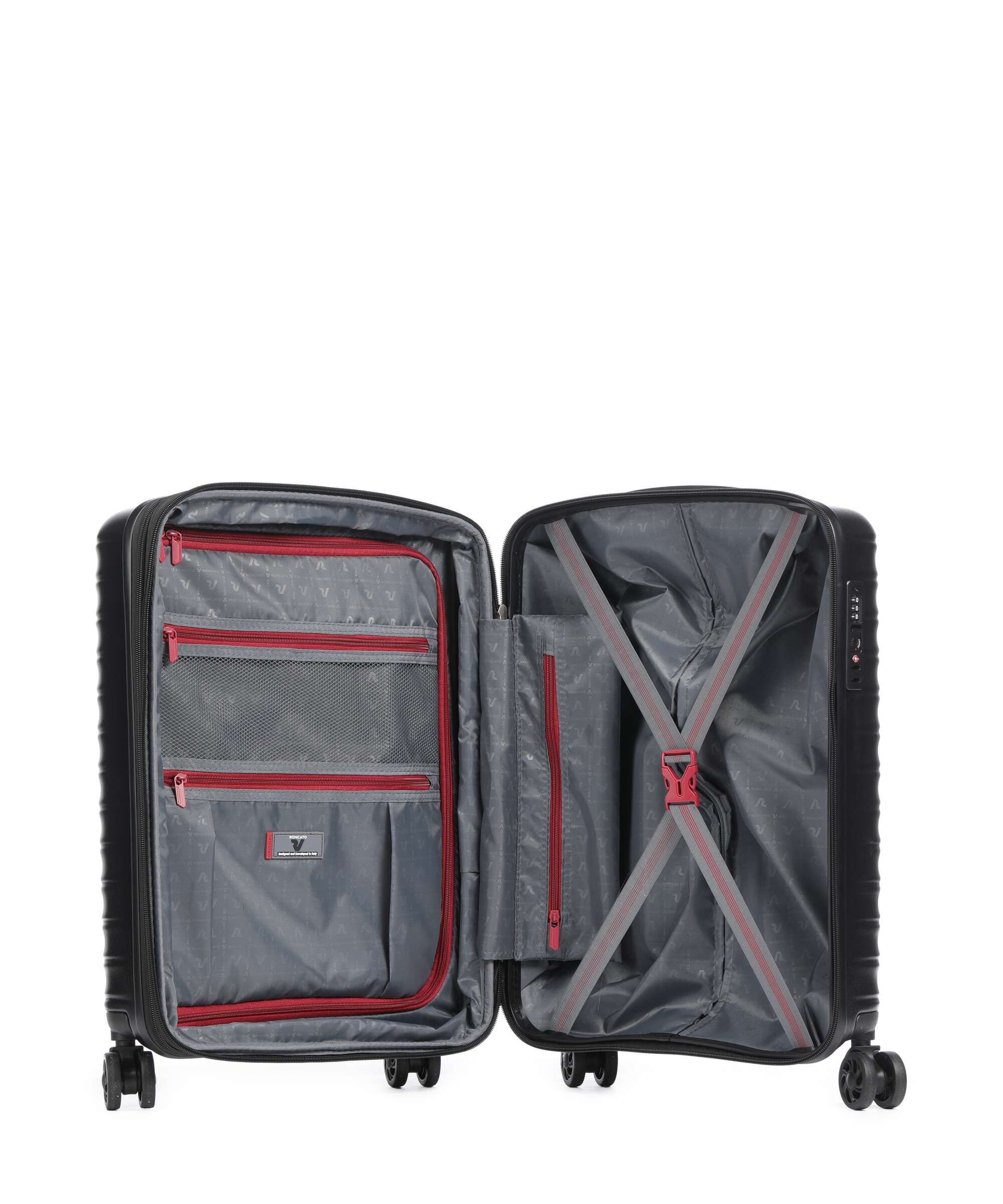 Roncato Wave DLX Trolley (4 wielen) nero - Image 6