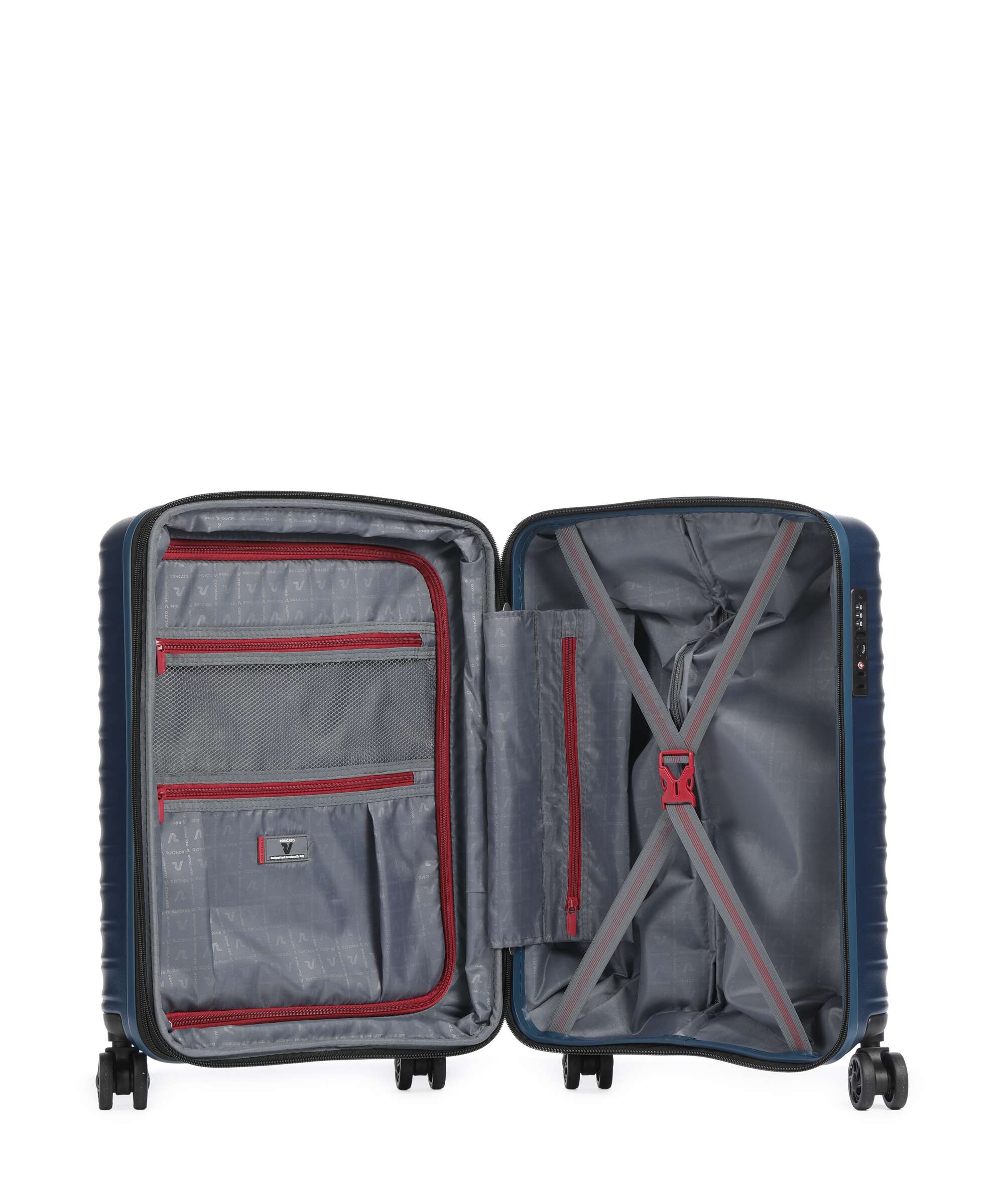 Roncato Wave DLX Trolley (4 wielen) denim - Image 6
