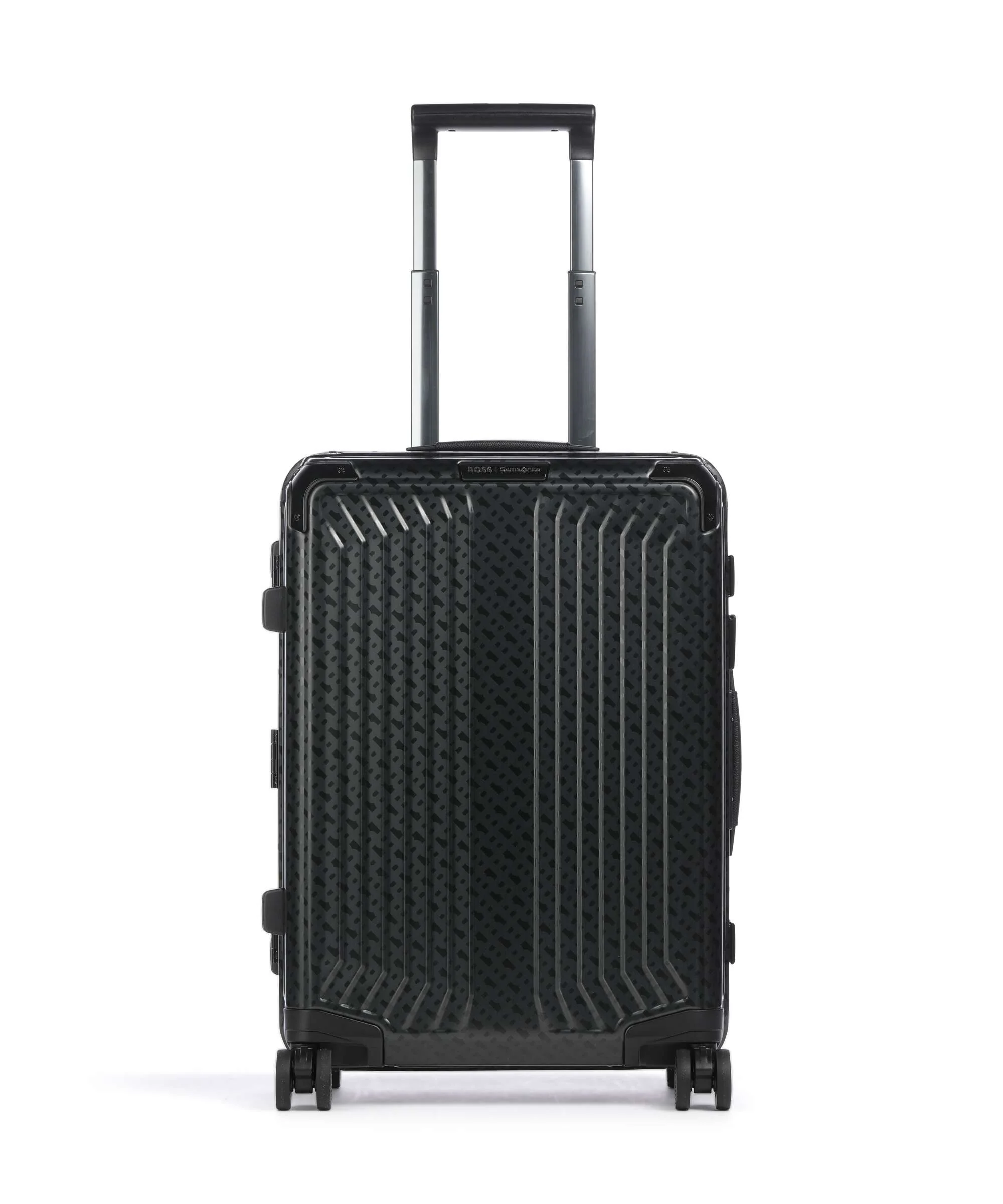 Samsonite Lite-Box Alu / Boss Trolley (4 wielen) graphite monogram