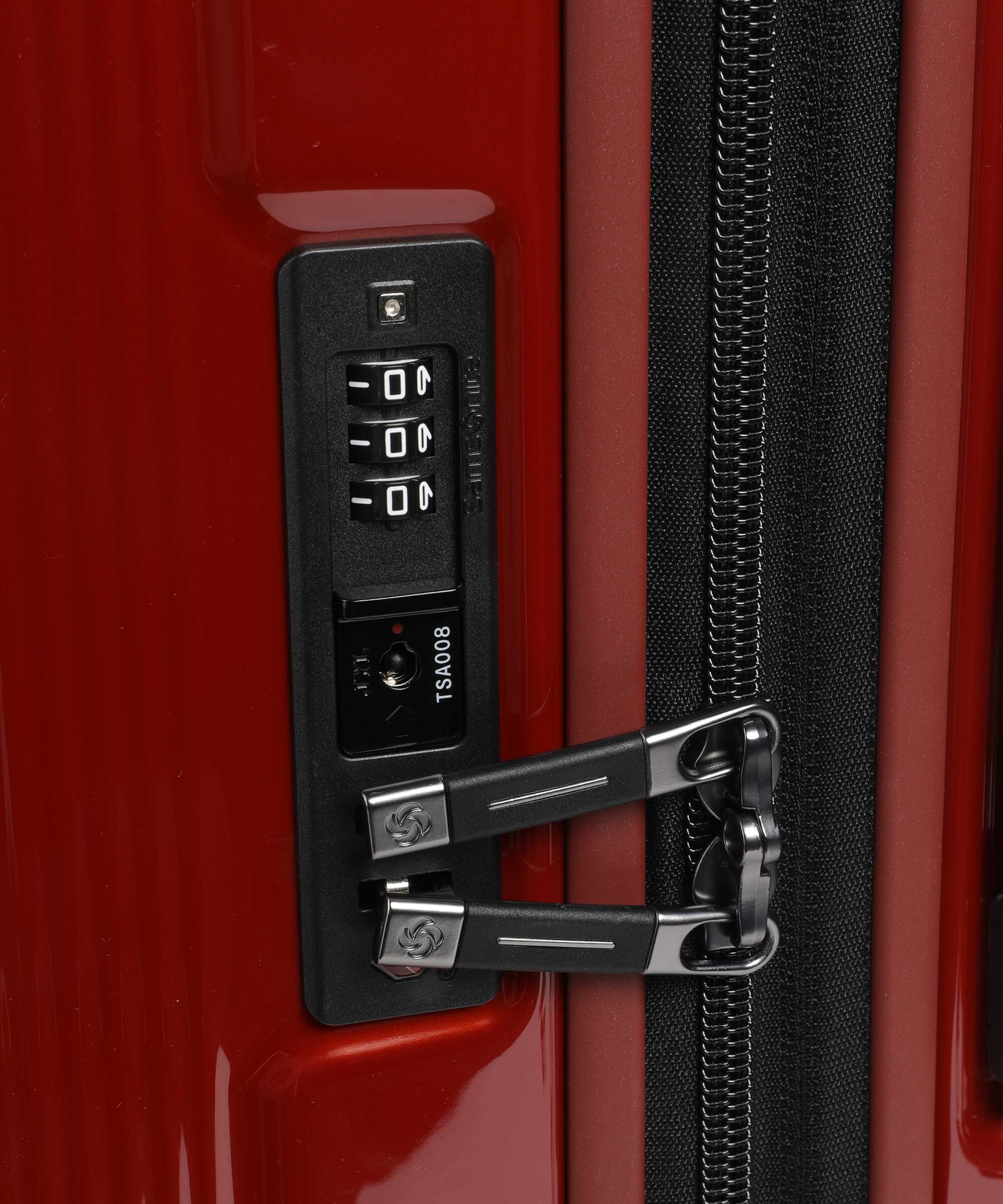 Samsonite Nuon Trolley (4 wielen) metallic red - Image 3