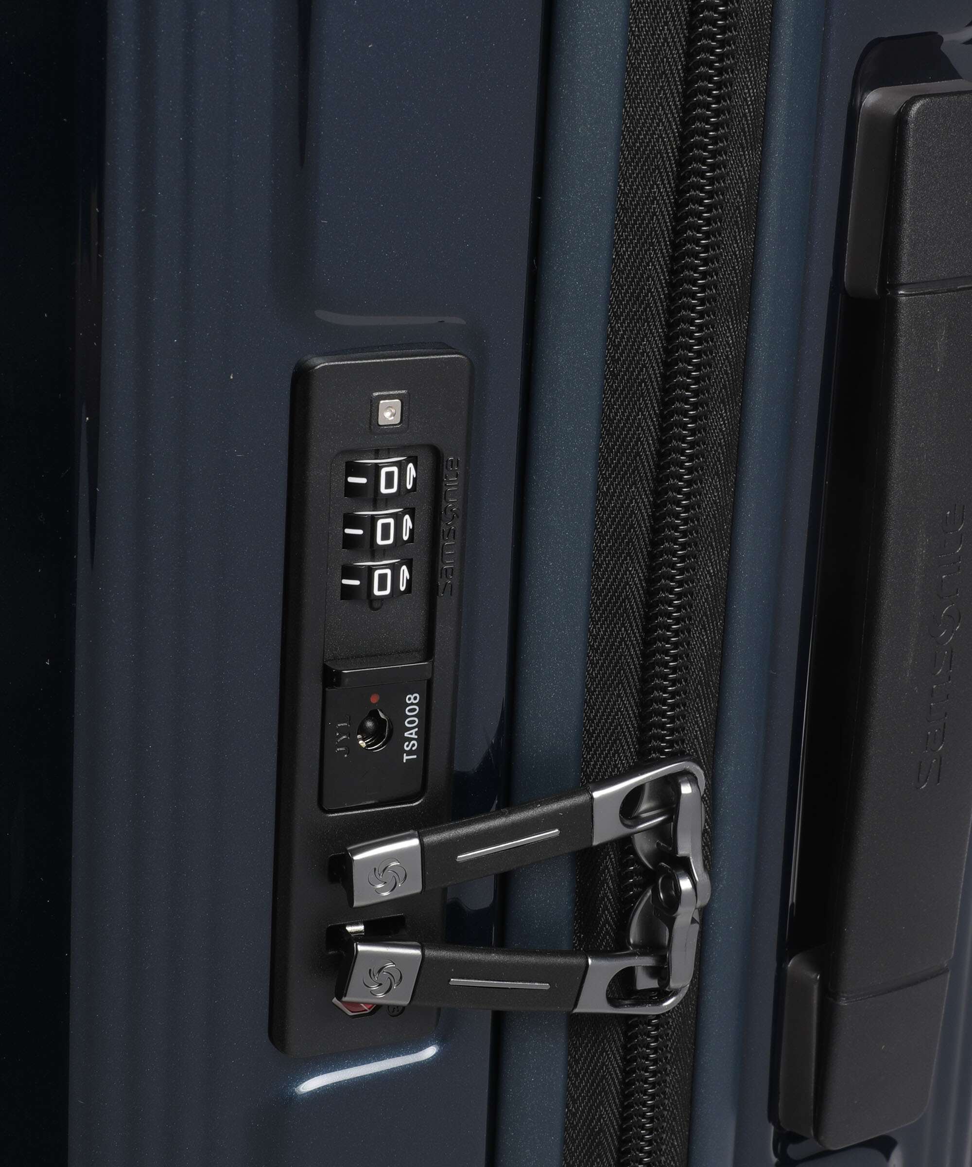 Samsonite Nuon Trolley (4 wielen) metallic dark blue - Image 3