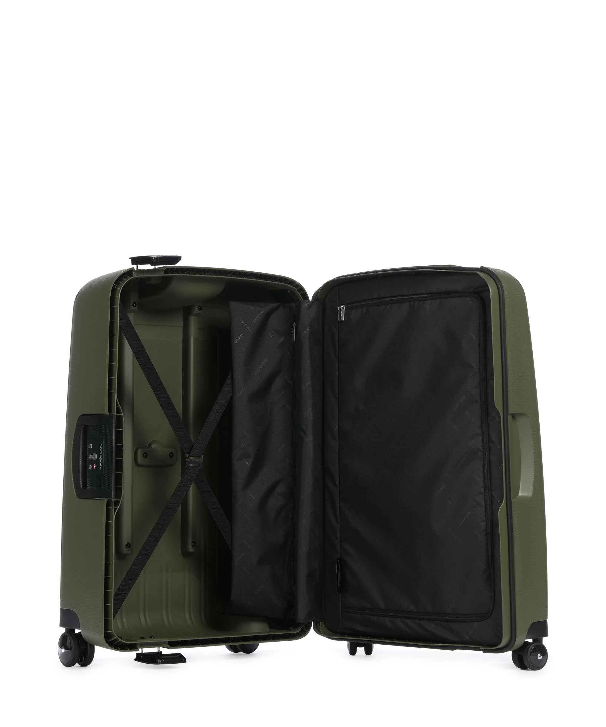 Samsonite S'Cure Trolley (4 wielen) olive - Image 5