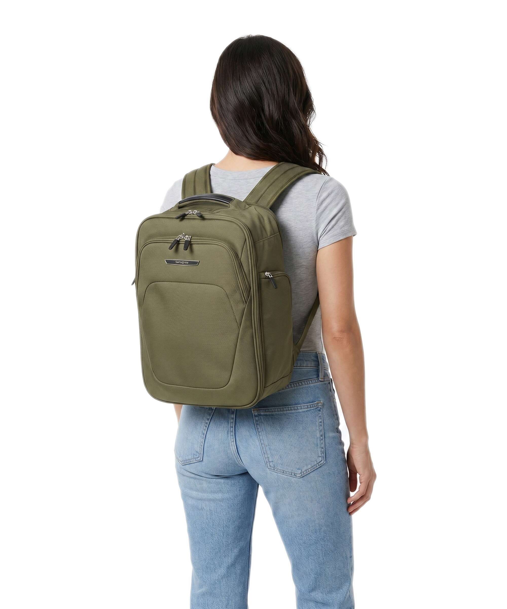 Samsonite Spark Sng Eco S FL Reis rugzak olive - Image 3