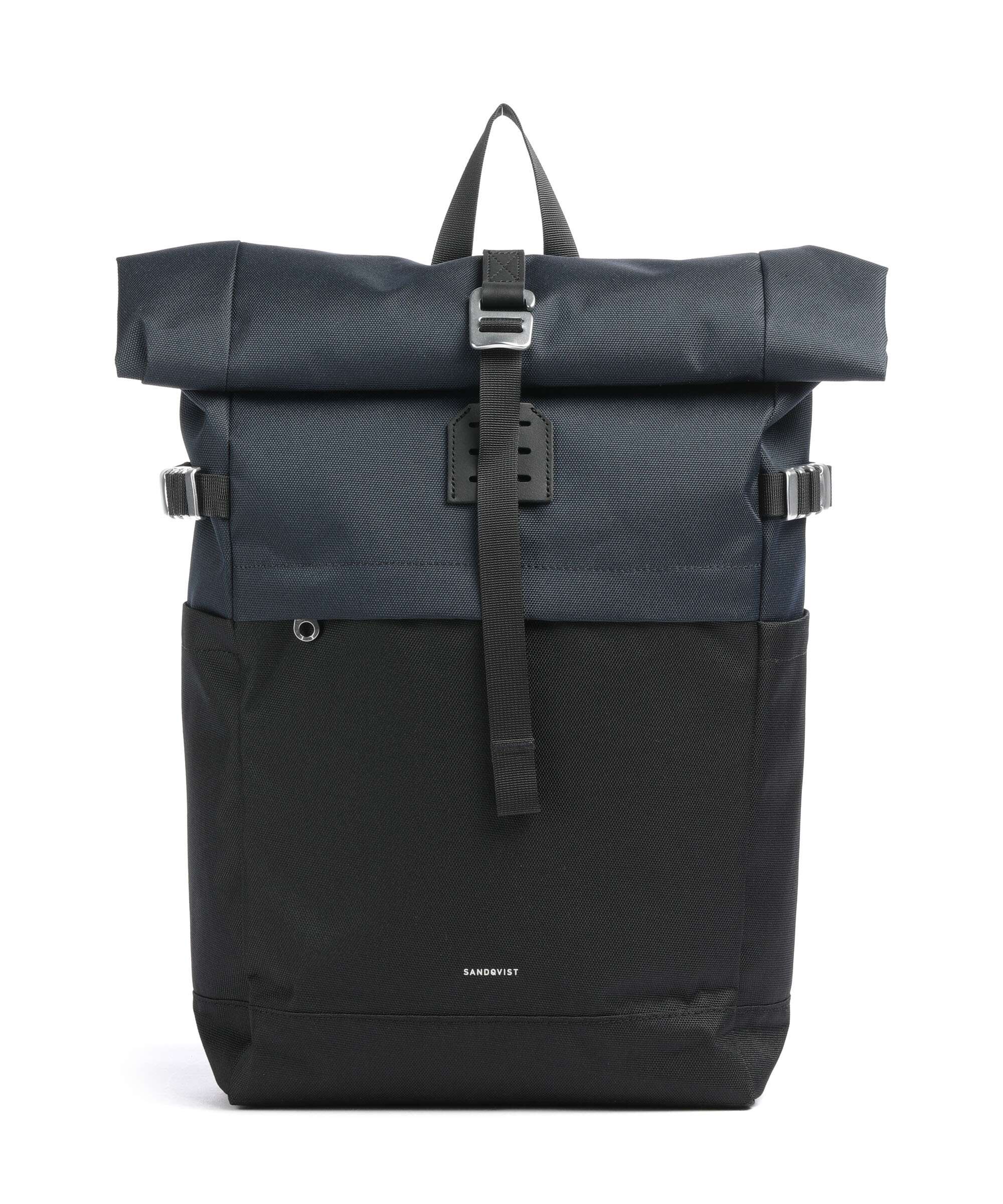 Sandqvist Icon M Rolltop rugzak multicolour/black/navy