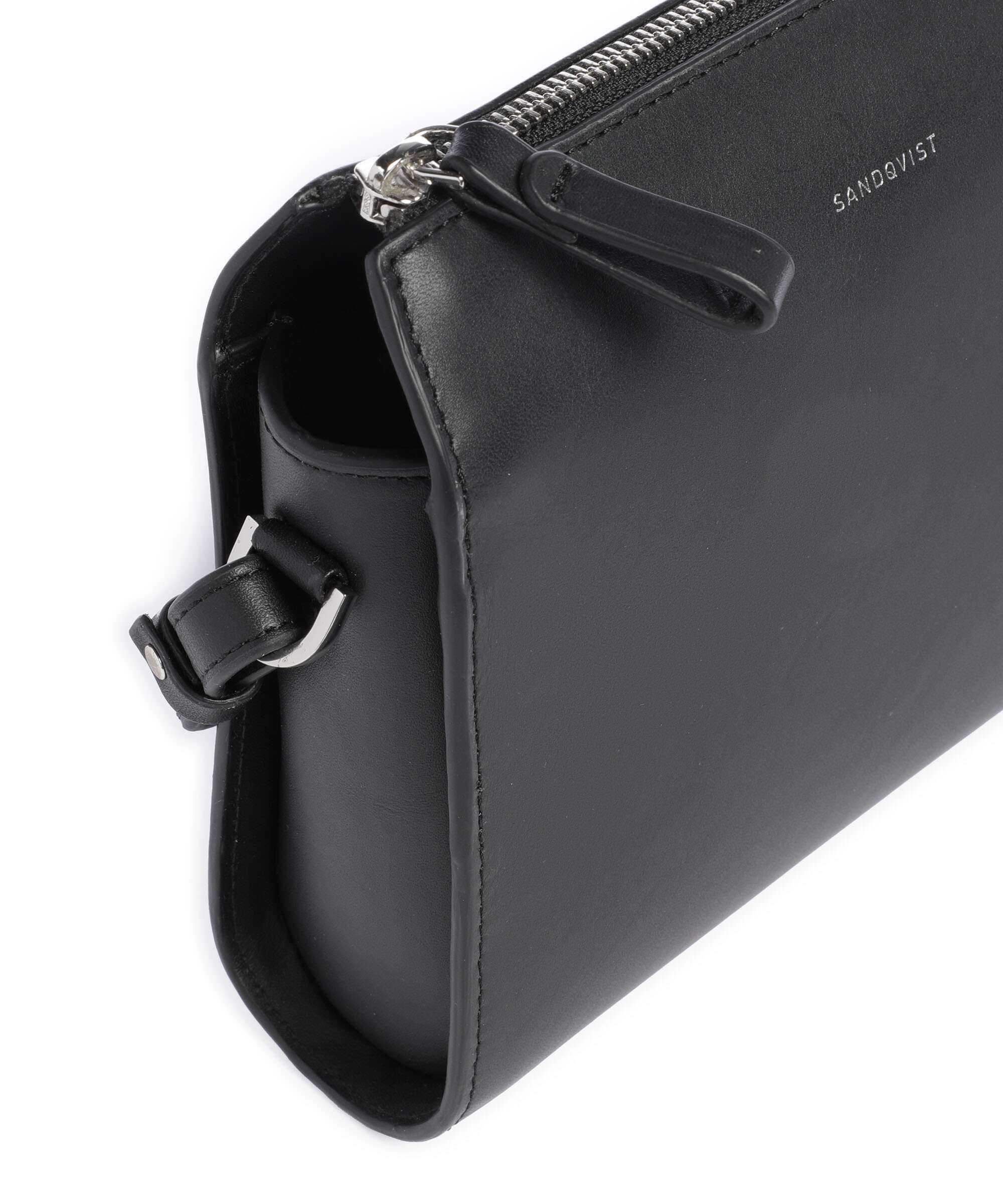 Sandqvist Leather Classics Frances Crossbody tas black - Image 4