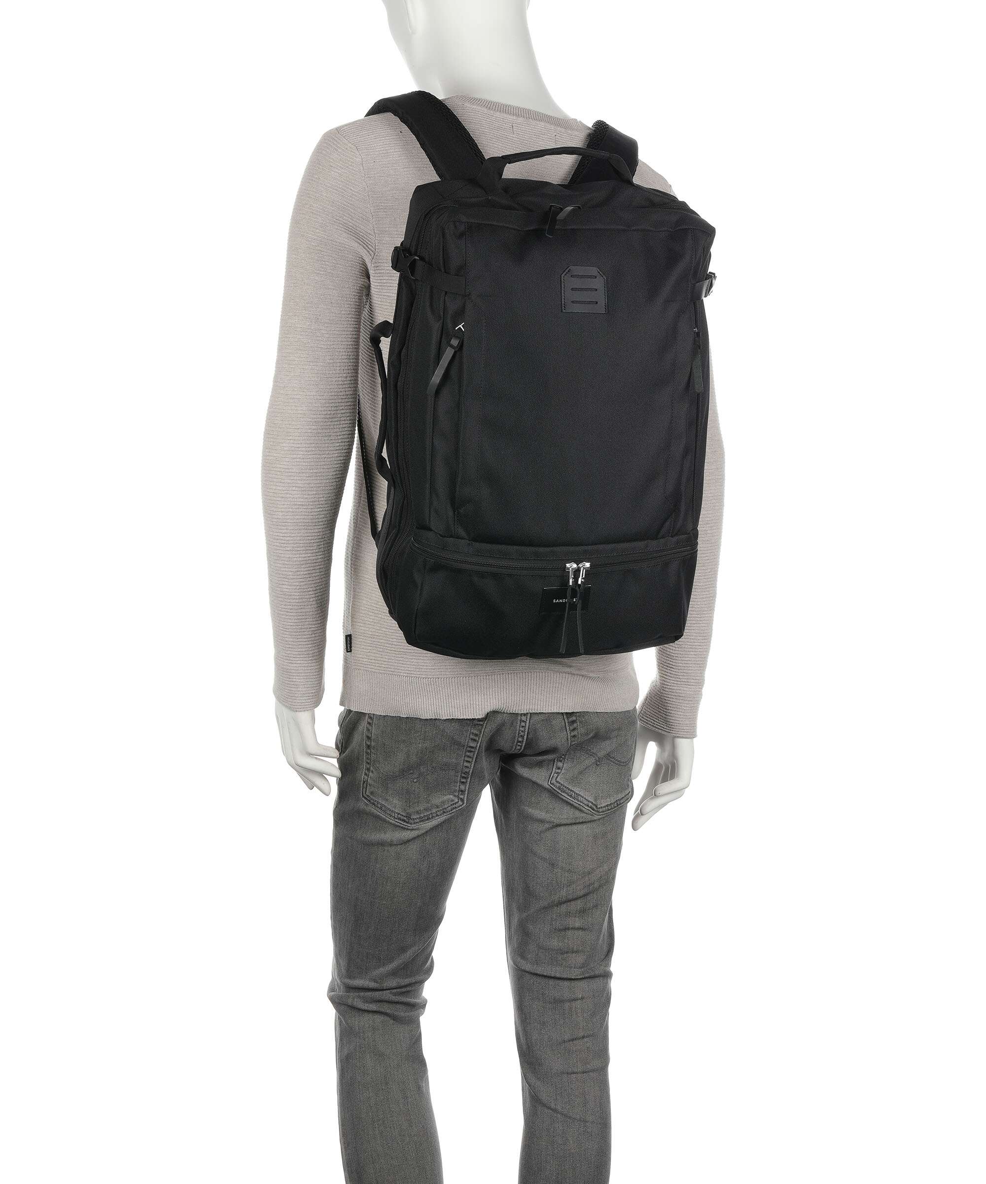 Sandqvist Urban Outdoor Otis Reis rugzak black - Image 3
