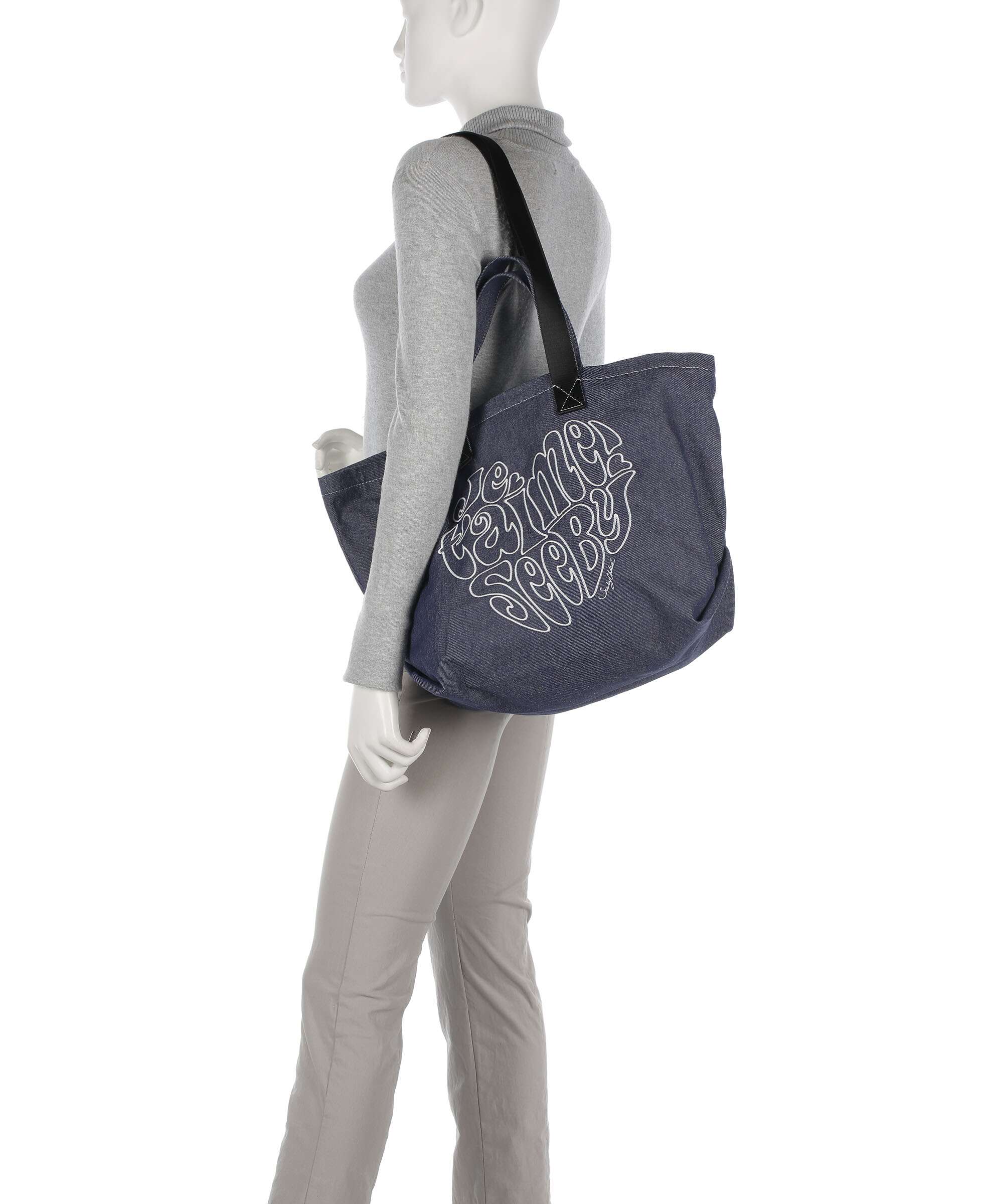 See by Chloé See By Bye Boodschappentas denim blue - Image 3