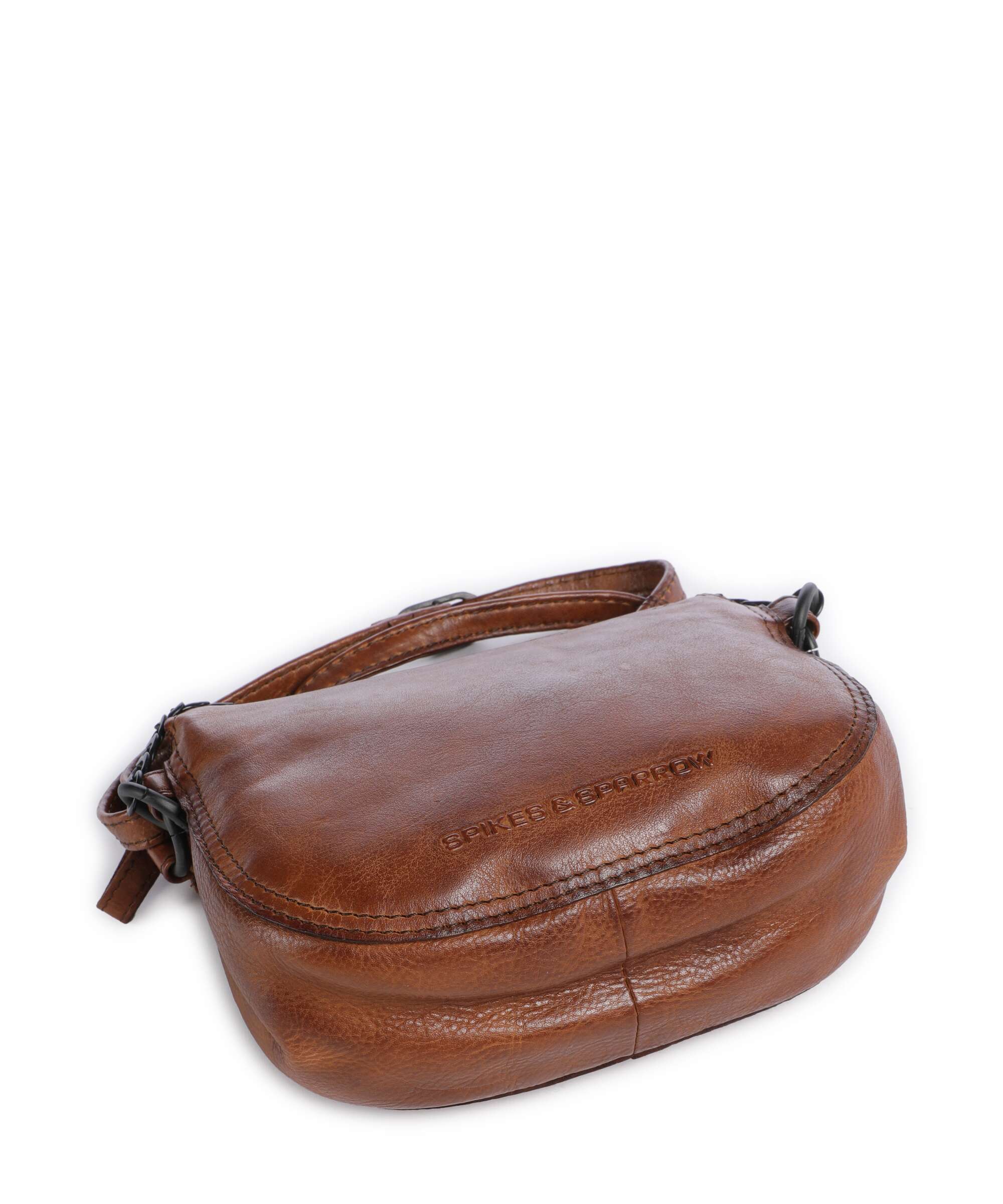 Spikes & Sparrow Apache Delaine Crossbody tas brandy - Image 4