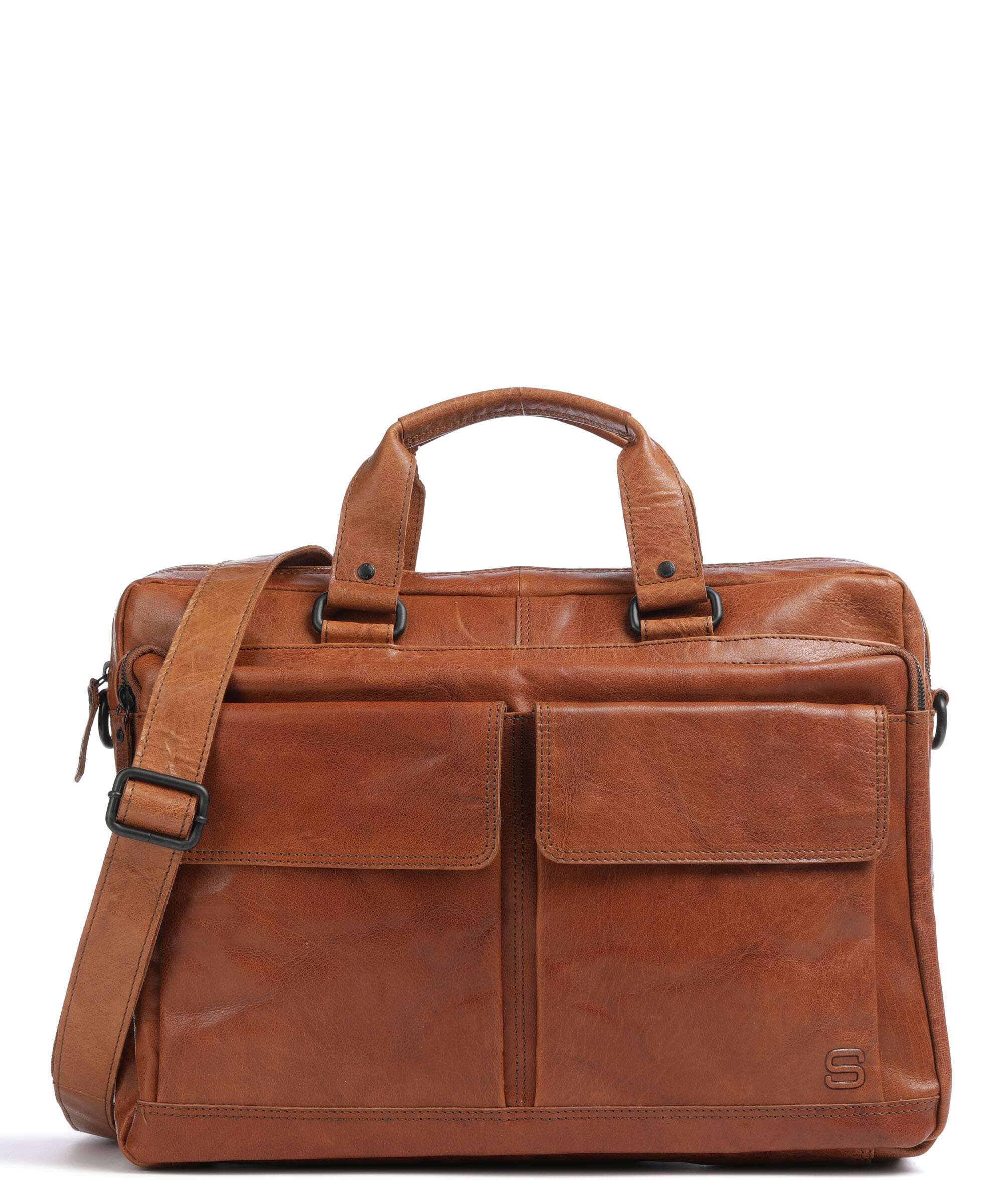 Spikes & Sparrow Bronco Aktetas cognac
