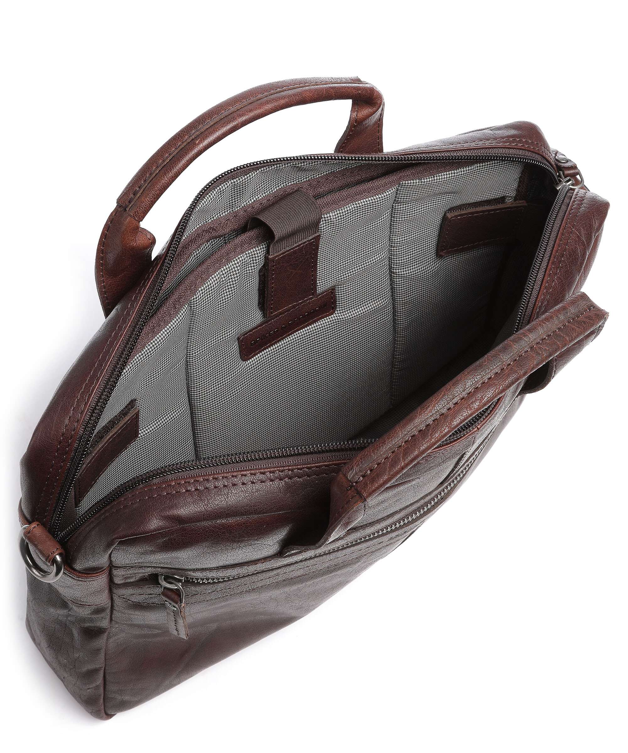 Spikes & Sparrow Bronco Aktetas dark brown - Image 6