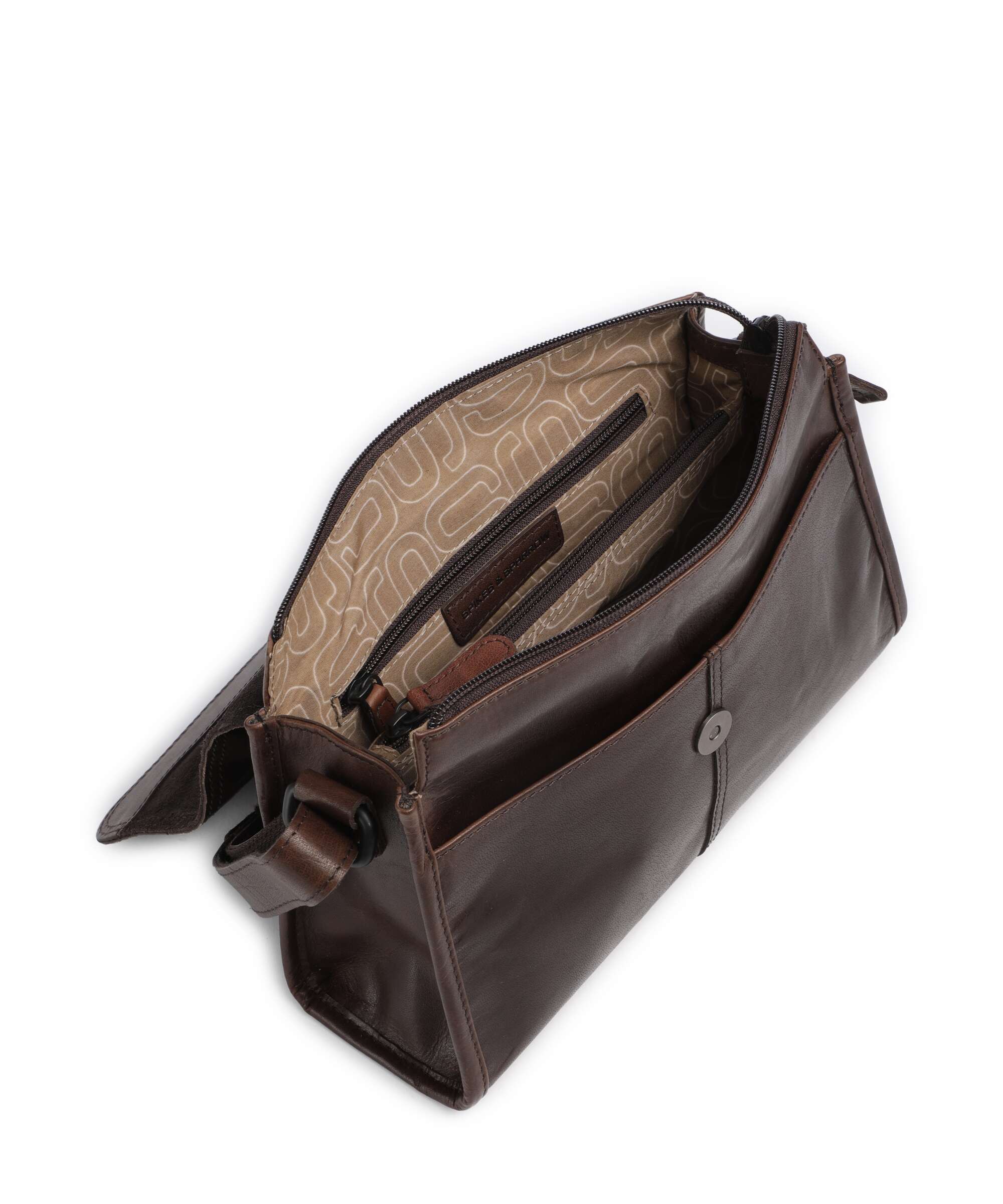 Spikes & Sparrow Bronco Belle Crossbody tas dark brown - Image 5
