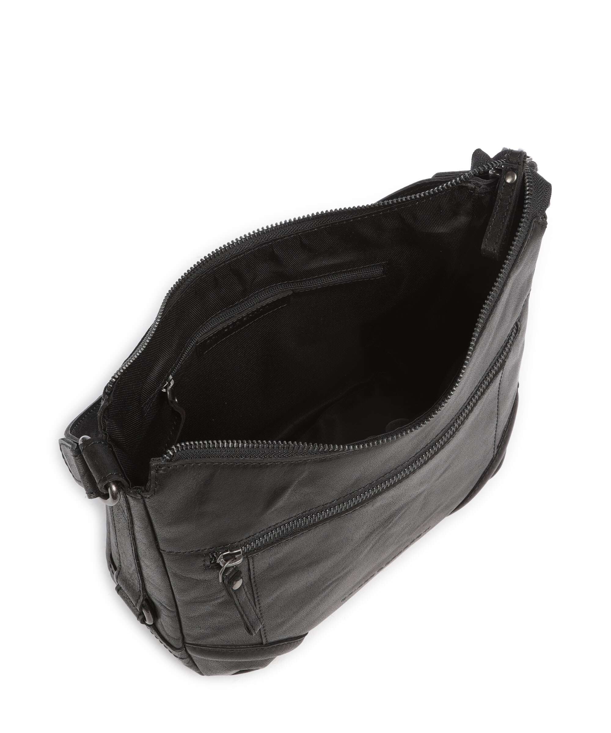 Spikes & Sparrow Bronco Candee Hobo tas schwarz - Image 6