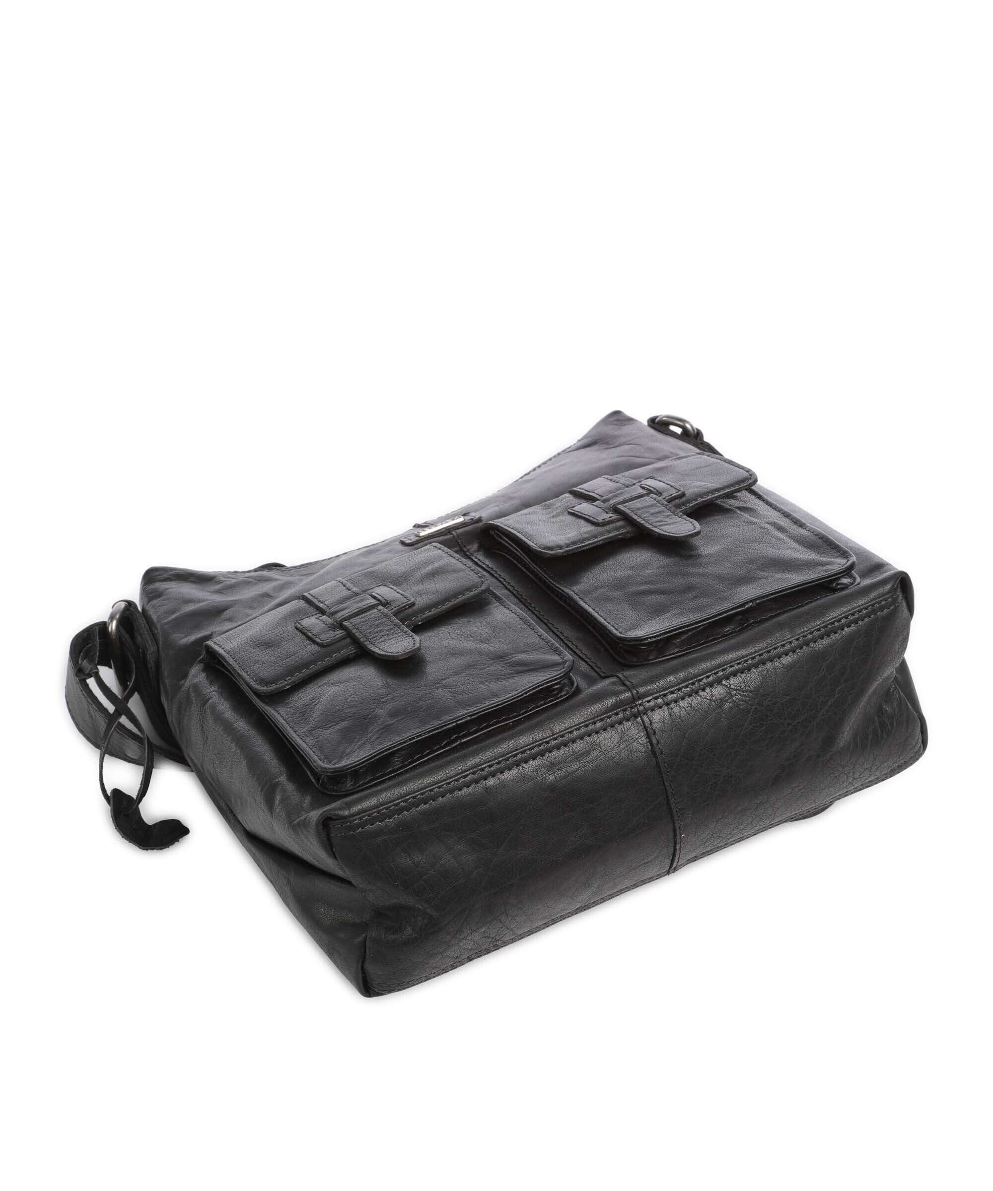Spikes & Sparrow Bronco Hobo tas schwarz - Image 5