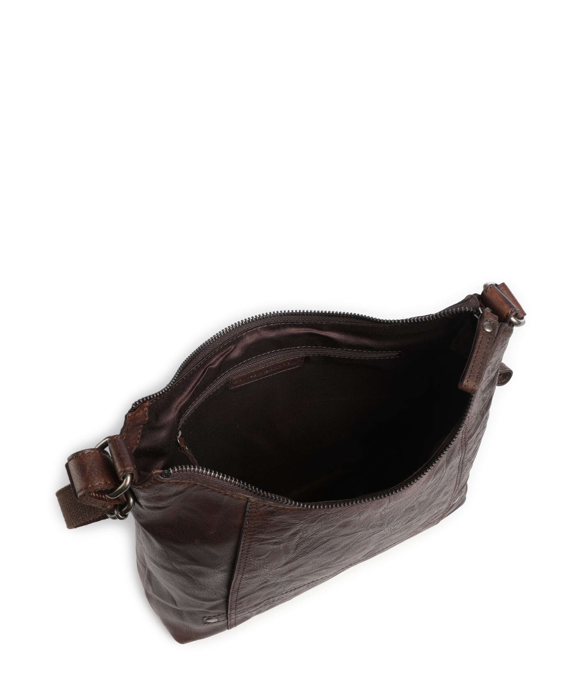 Spikes & Sparrow Bronco Jessyca Crossbody tas dark brown - Image 6