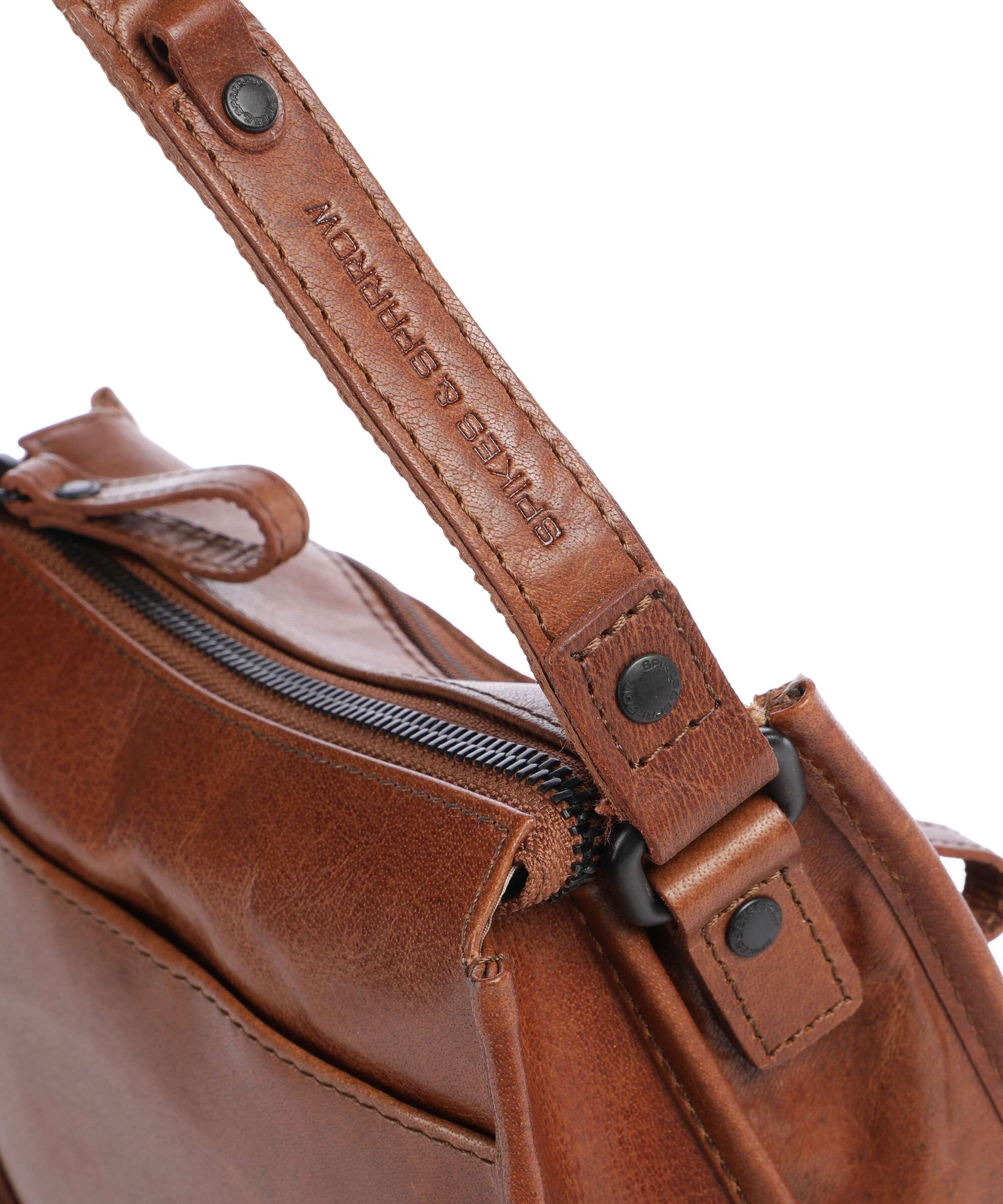 Spikes & Sparrow Bronco Joy Crossbody tas brandy - Image 4