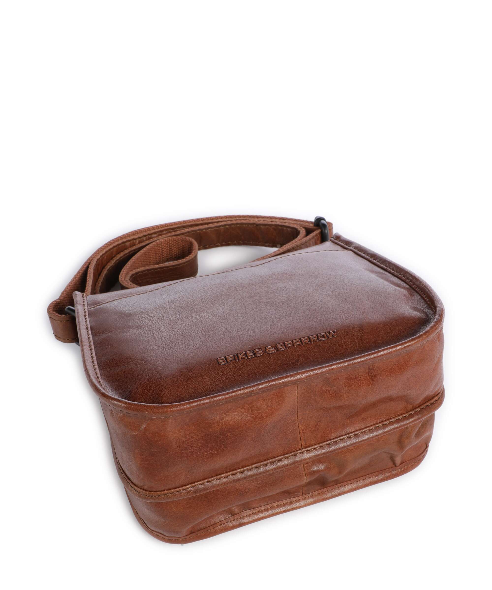 Spikes & Sparrow Bronco Joy Crossbody tas brandy - Image 5