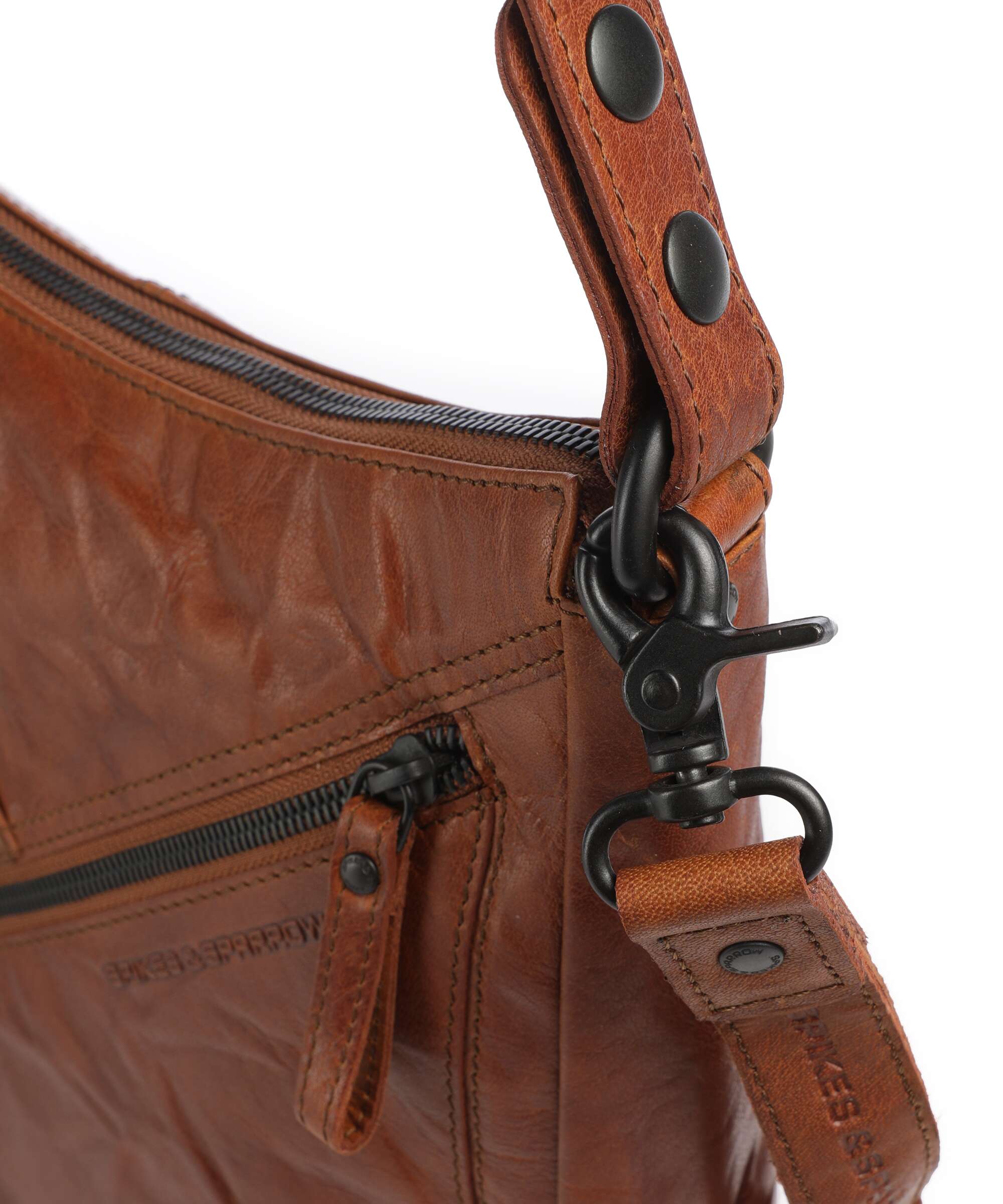 Spikes & Sparrow Bronco Lillia Hobo tas brandy - Image 5