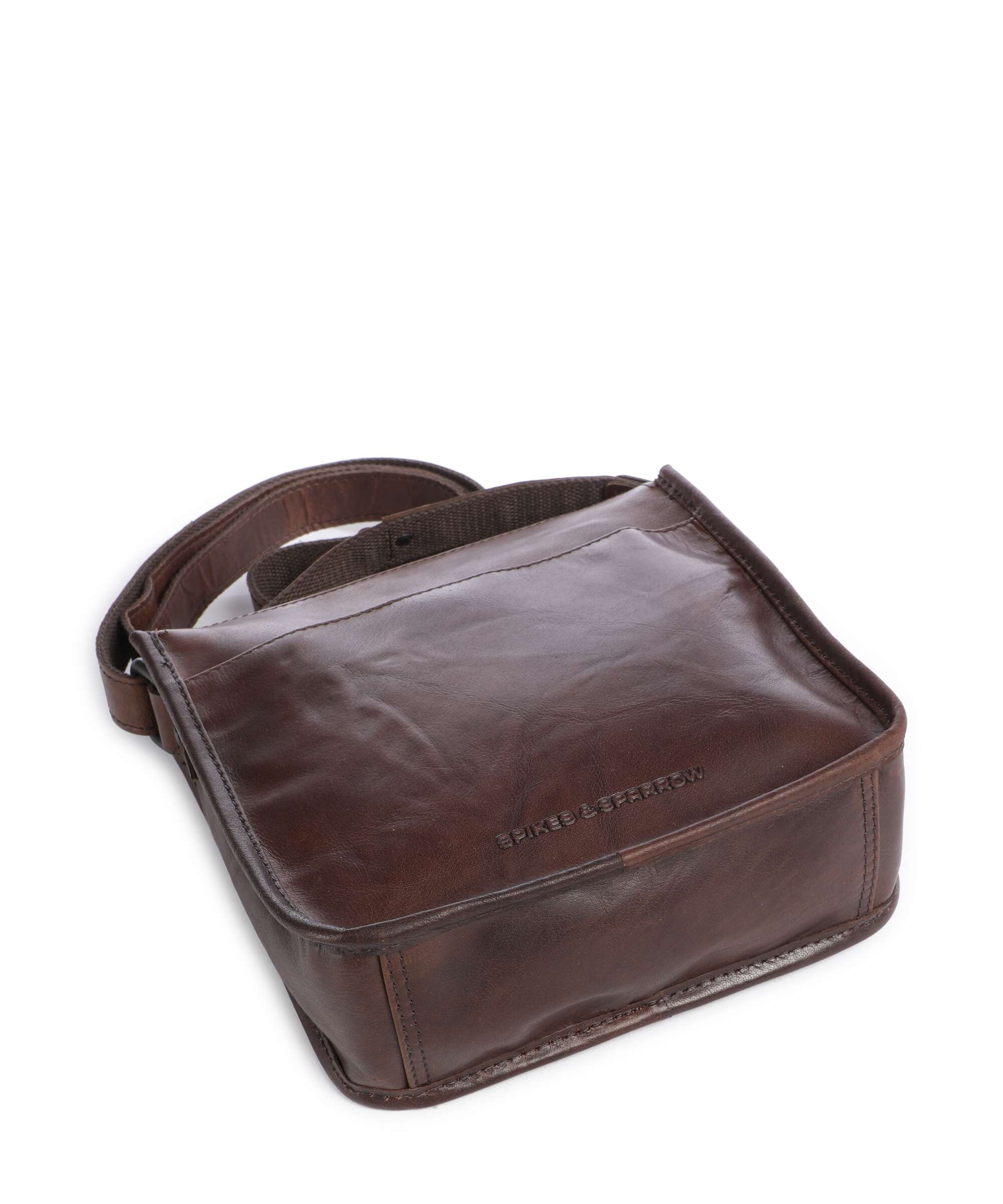 Spikes & Sparrow Bronco Margo Crossbody tas dark brown - Image 5