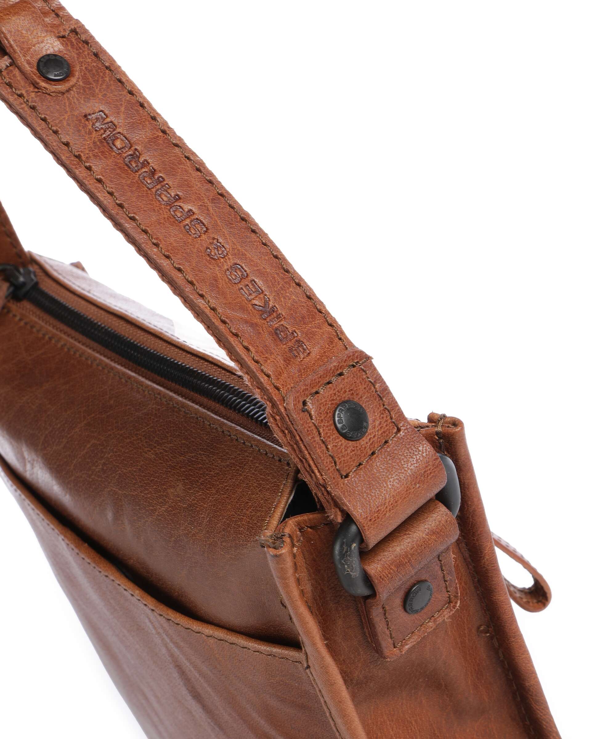 Spikes & Sparrow Bronco Margo Crossbody tas brandy - Image 4