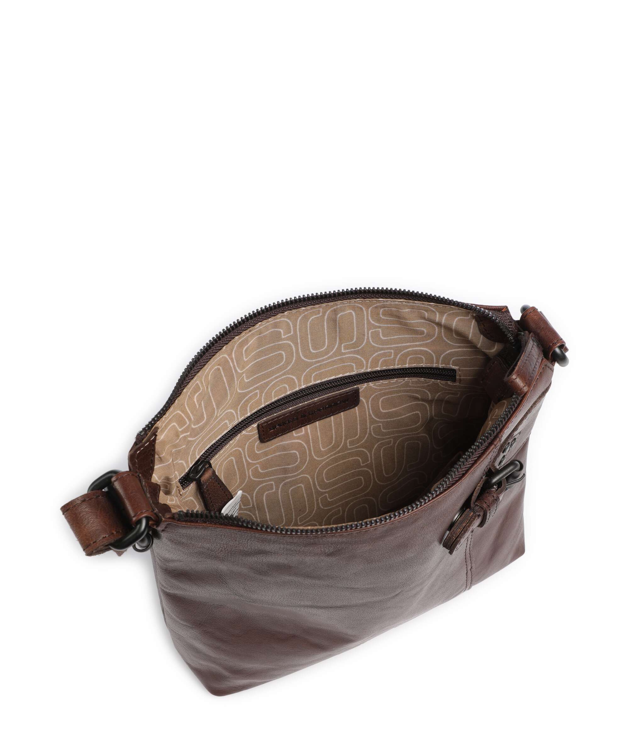 Spikes & Sparrow Bronco Serina Crossbody tas dark brown - Image 6